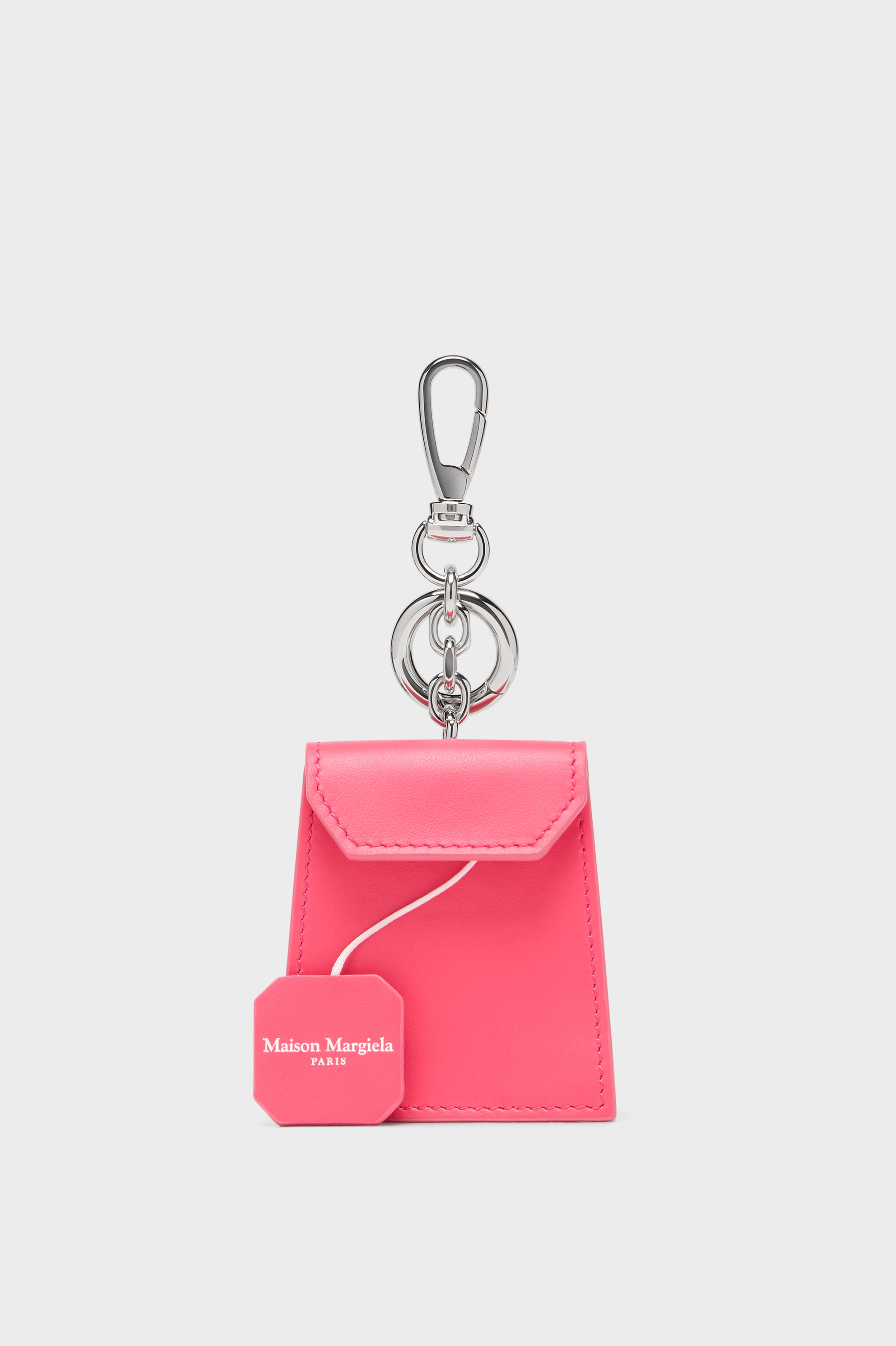 Leather tea bag charm