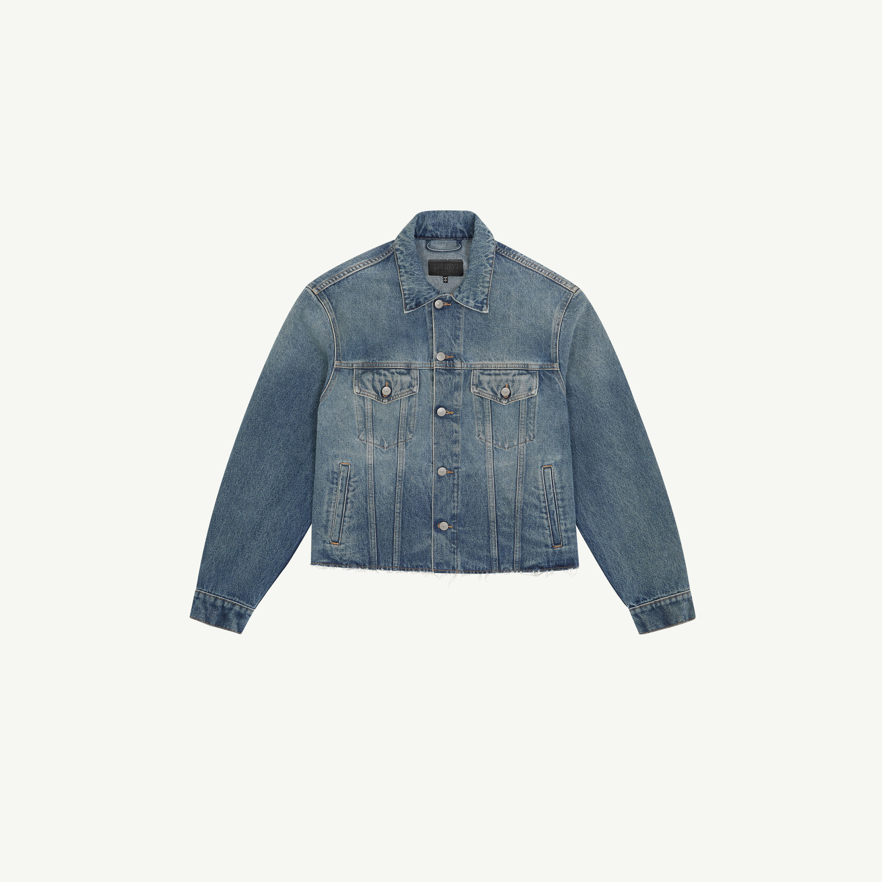 Men's Blue Denim Jacket | MM6