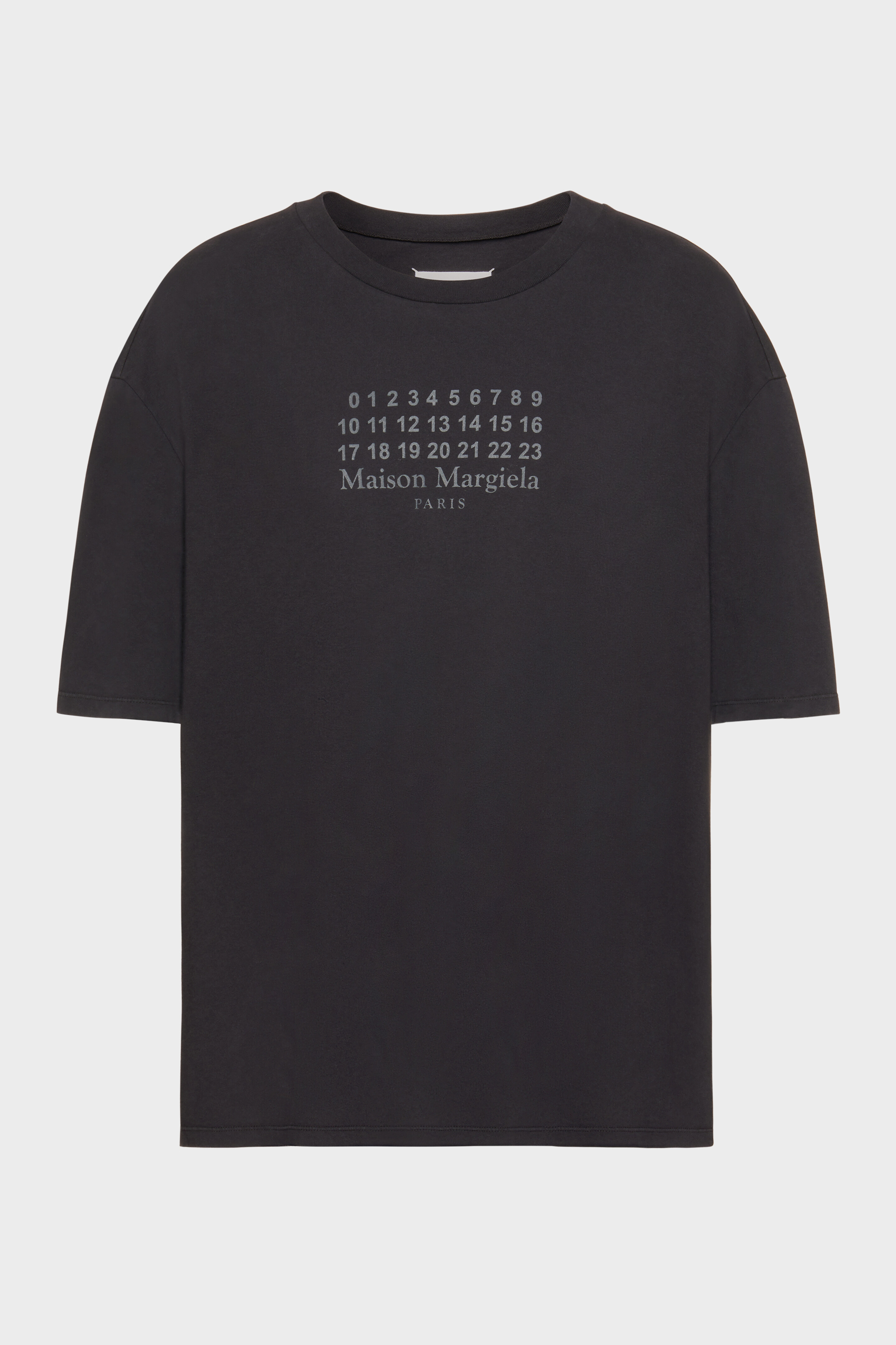 Black Cotton jersey t-shirt | Maison Margiela Official
