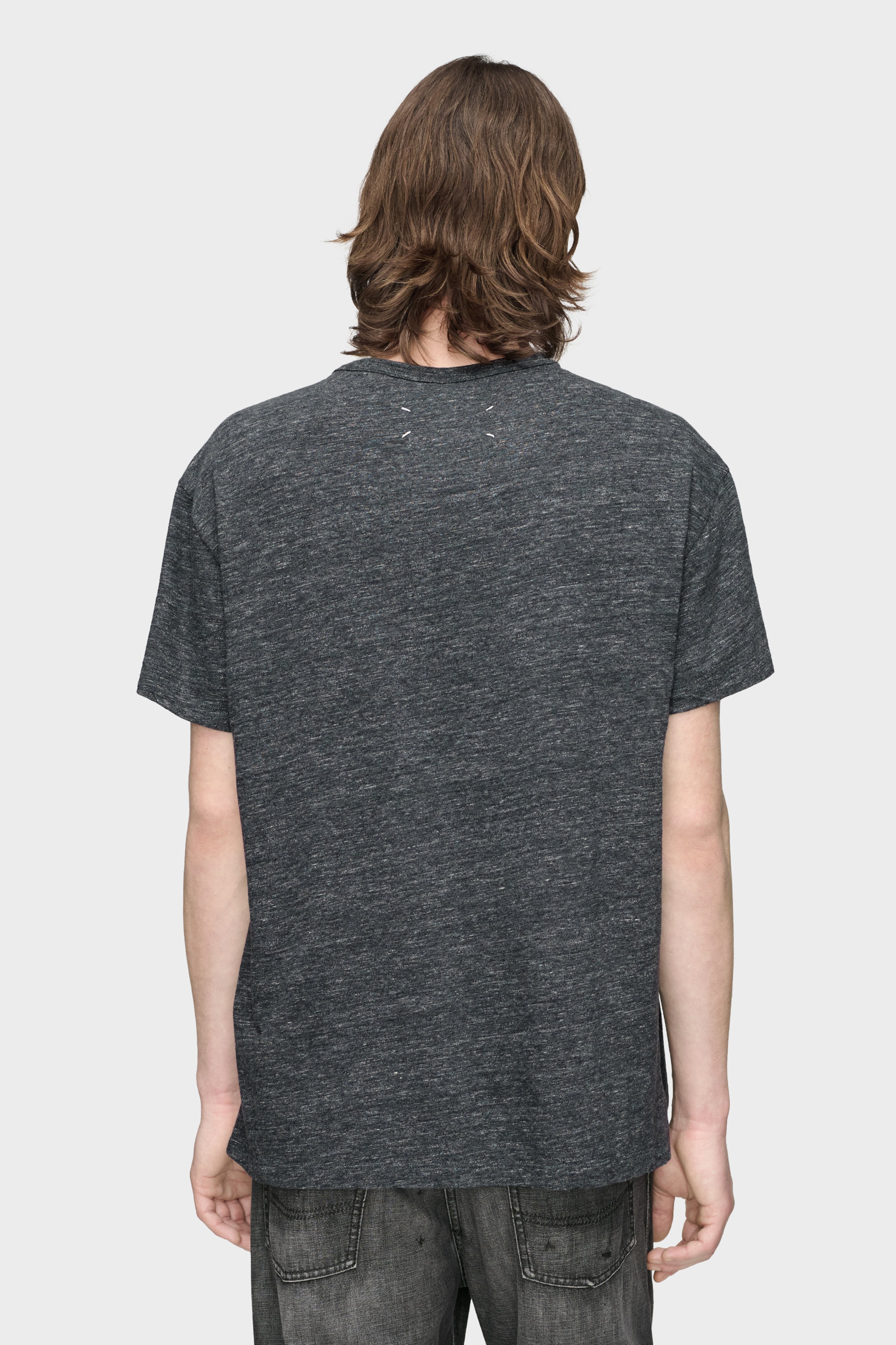 Maison Margiela Tシャツ ダークグレー Dark grey Cotton T-Shirt | Maison Margiela Official