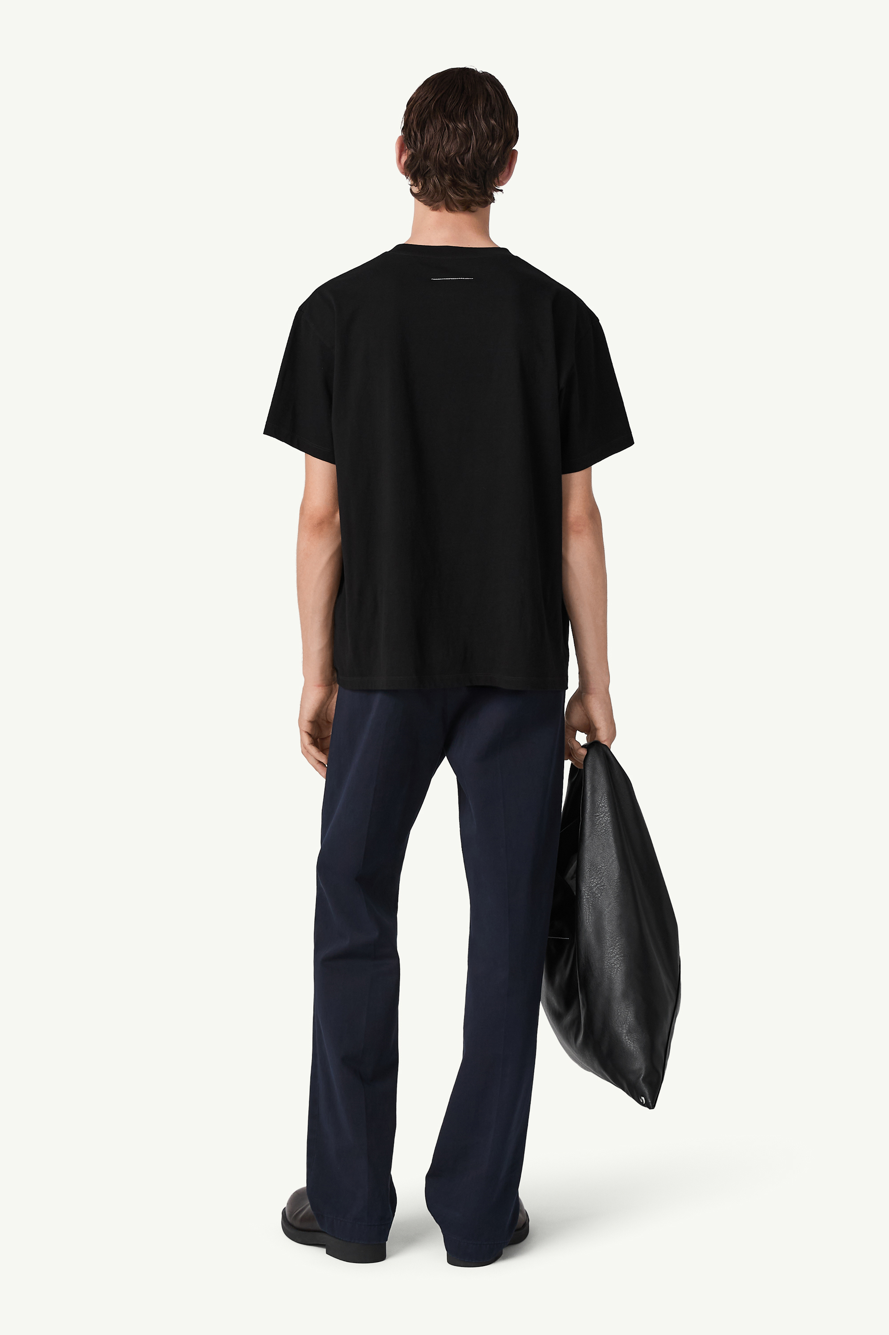 Black Mannequin Print T-Shirt | MM6 Official