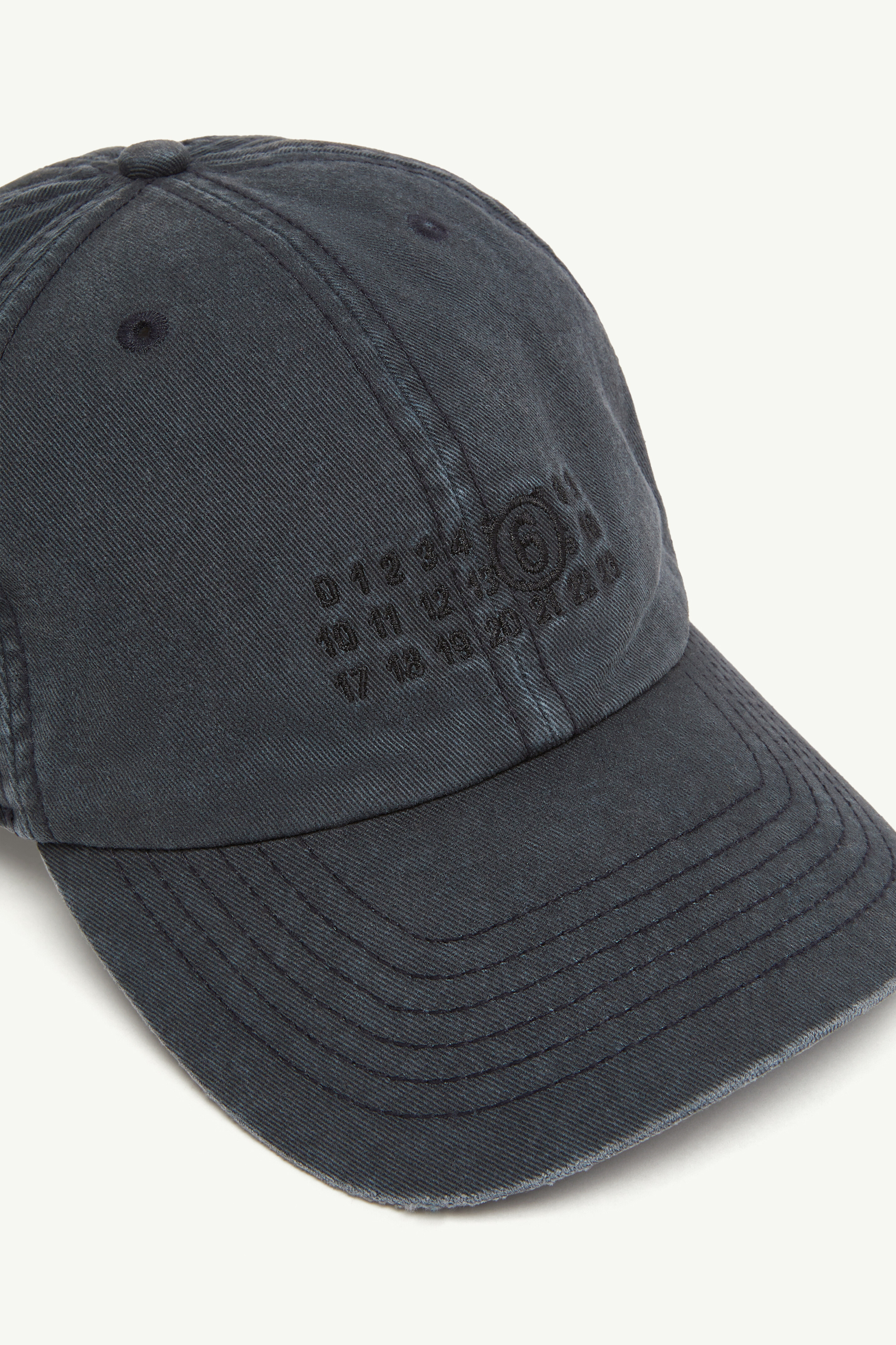 Black Baseball cap | Maison Margiela Official