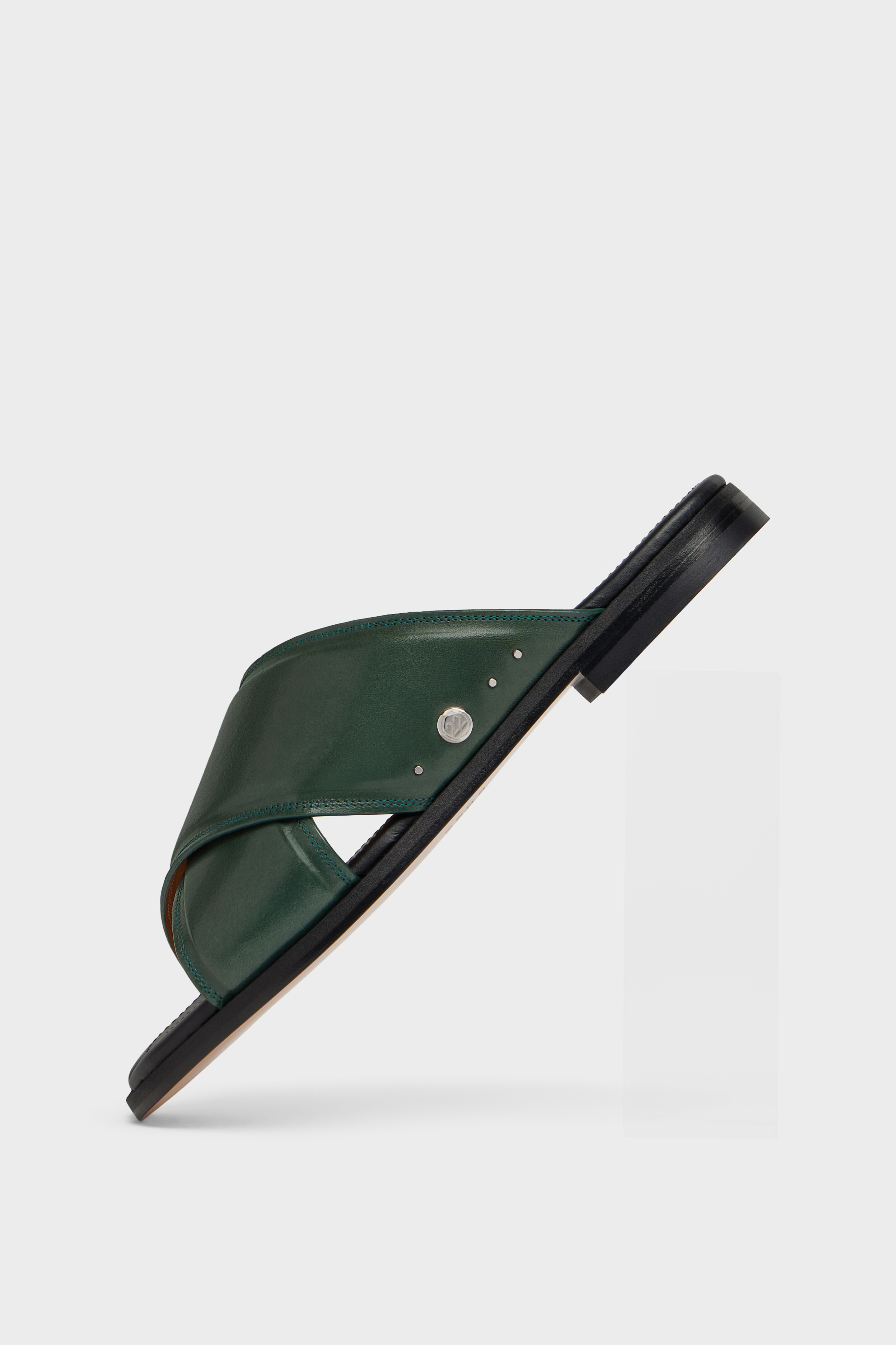 Green Tabi Numbers Crossed Sandal | Maison Margiela Official