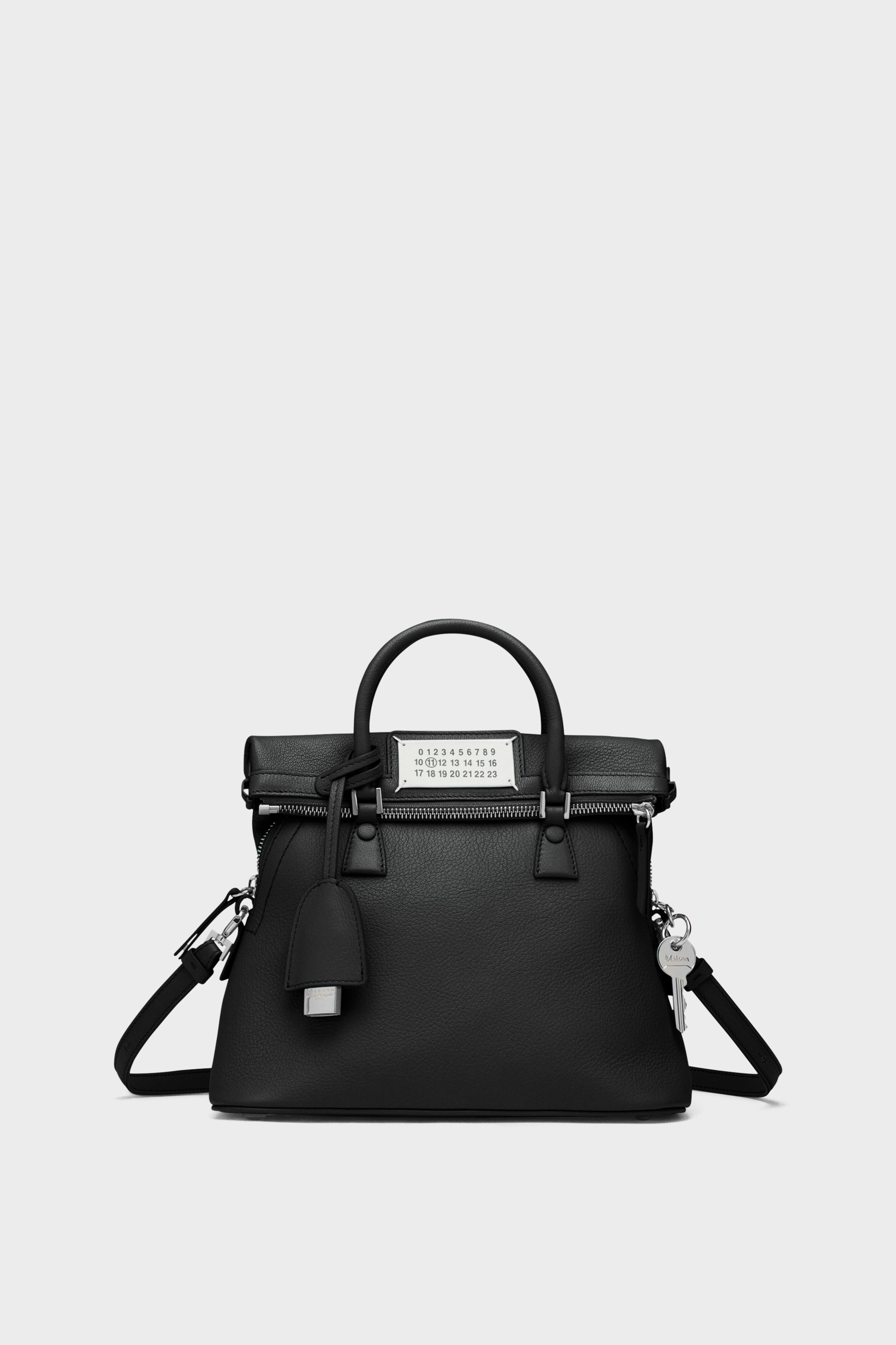 メゾンマルジェラ 5AC ゴートレザー ブラック　ラージ 5AC Classique large | Maison Margiela(メゾン マルジェラ