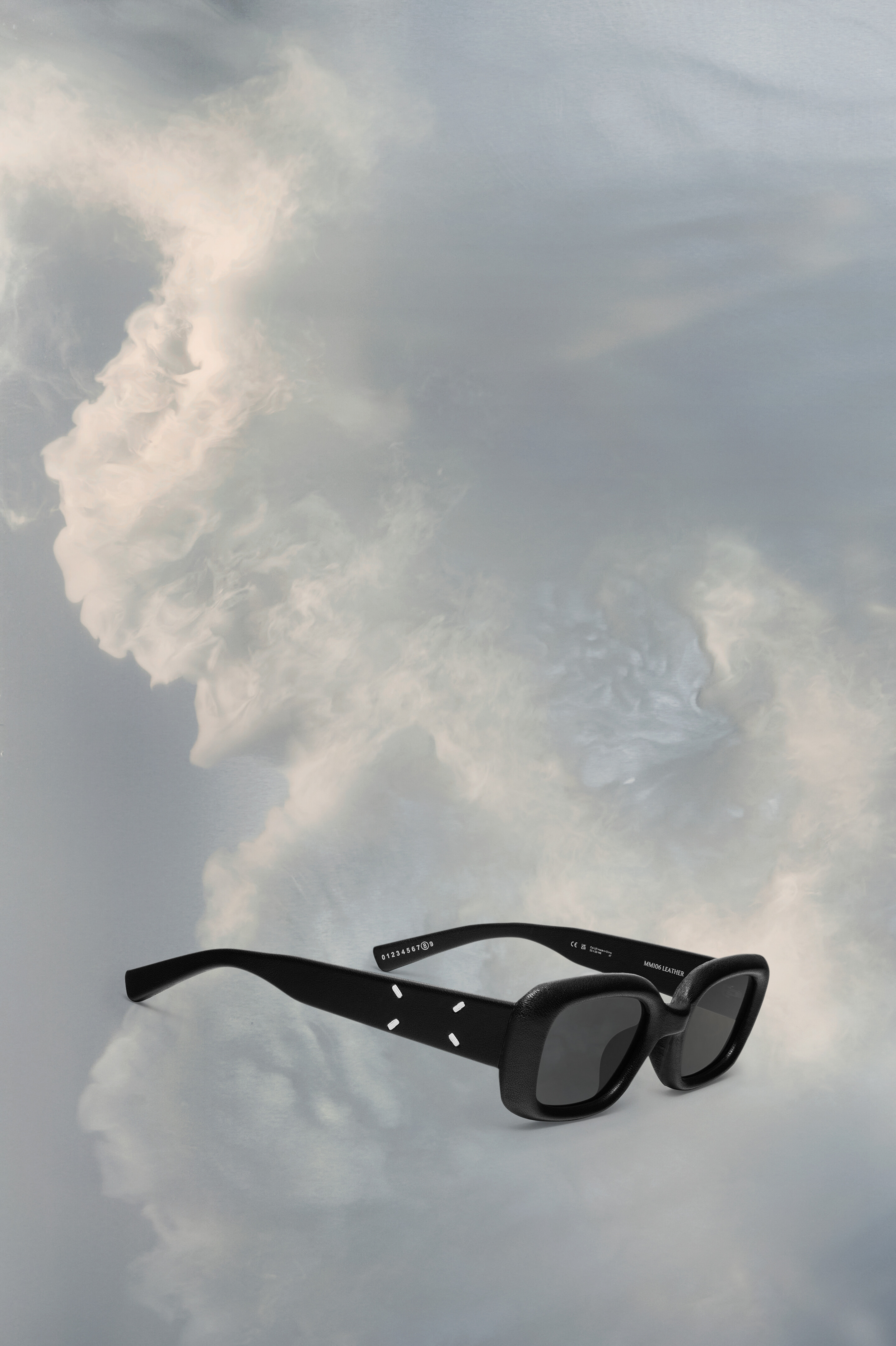 Black MM X Gentle Monster MM106 LEATHER | Maison Margiela Official