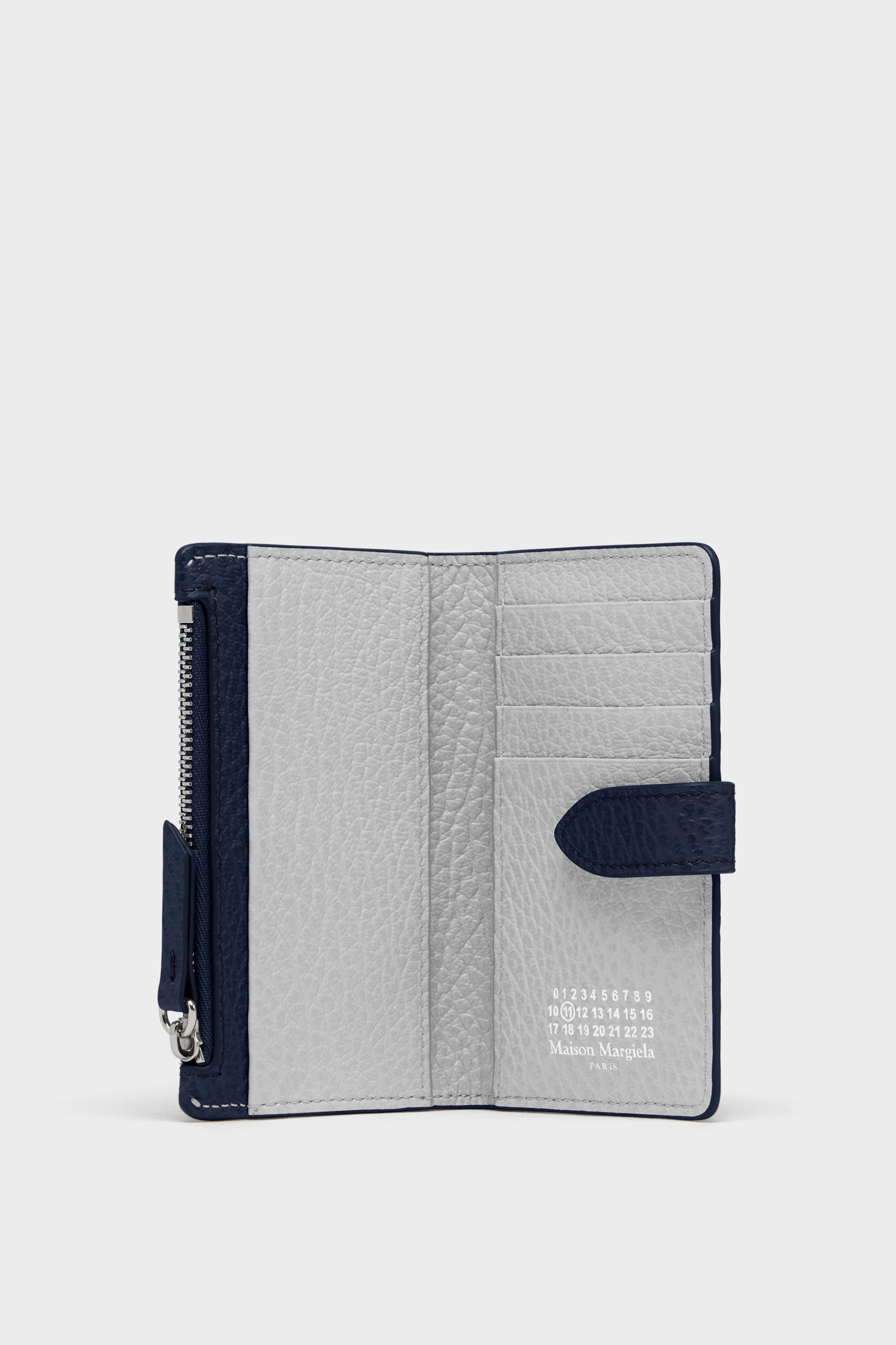 4ステッチ バイカラー ジップウォレット | Maison Margiela公式