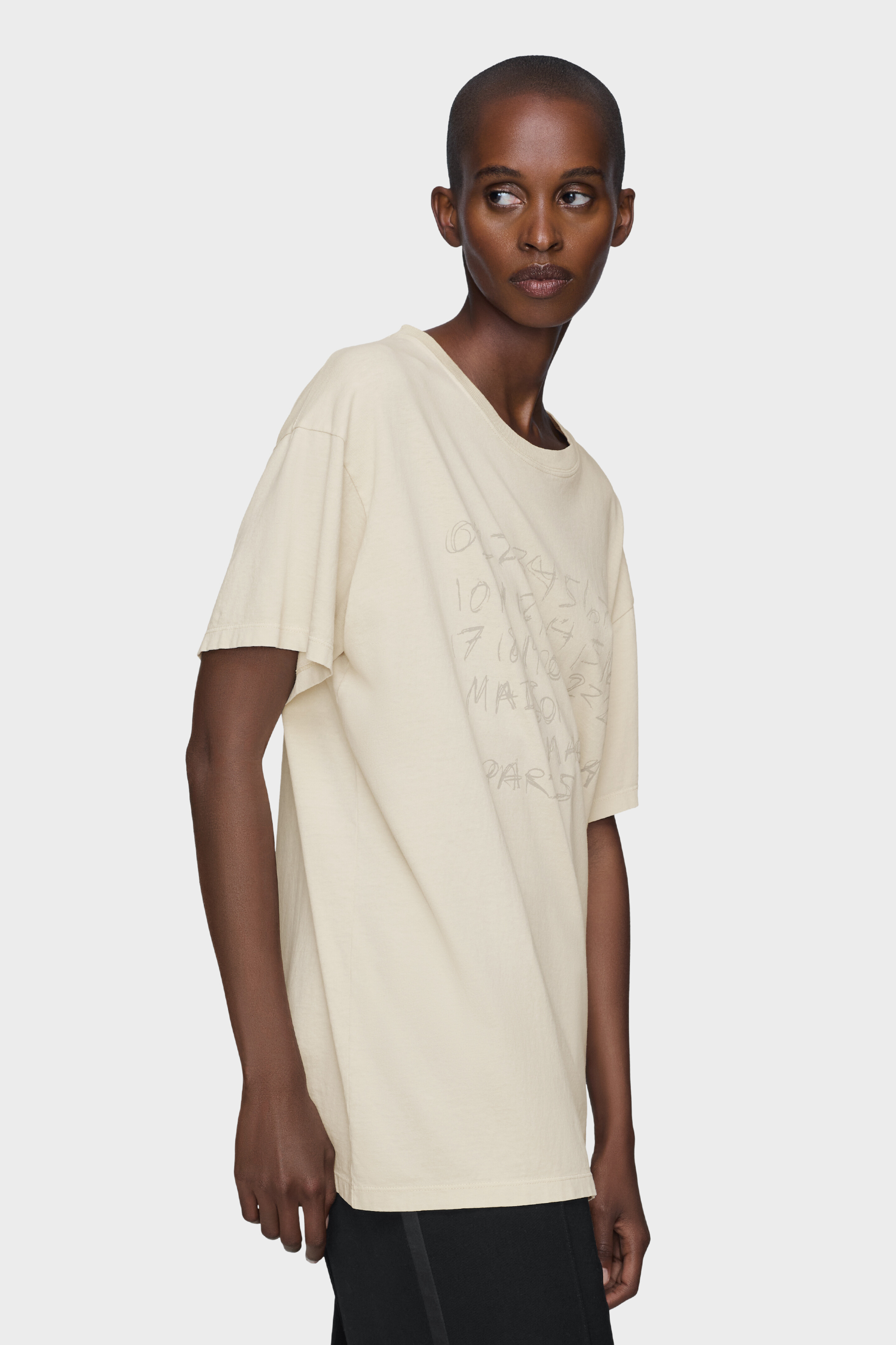 Maison Margiela ナンバリングTシャツ Maison Margiela メンズコットンナンバリングTシャツ (すべての新品