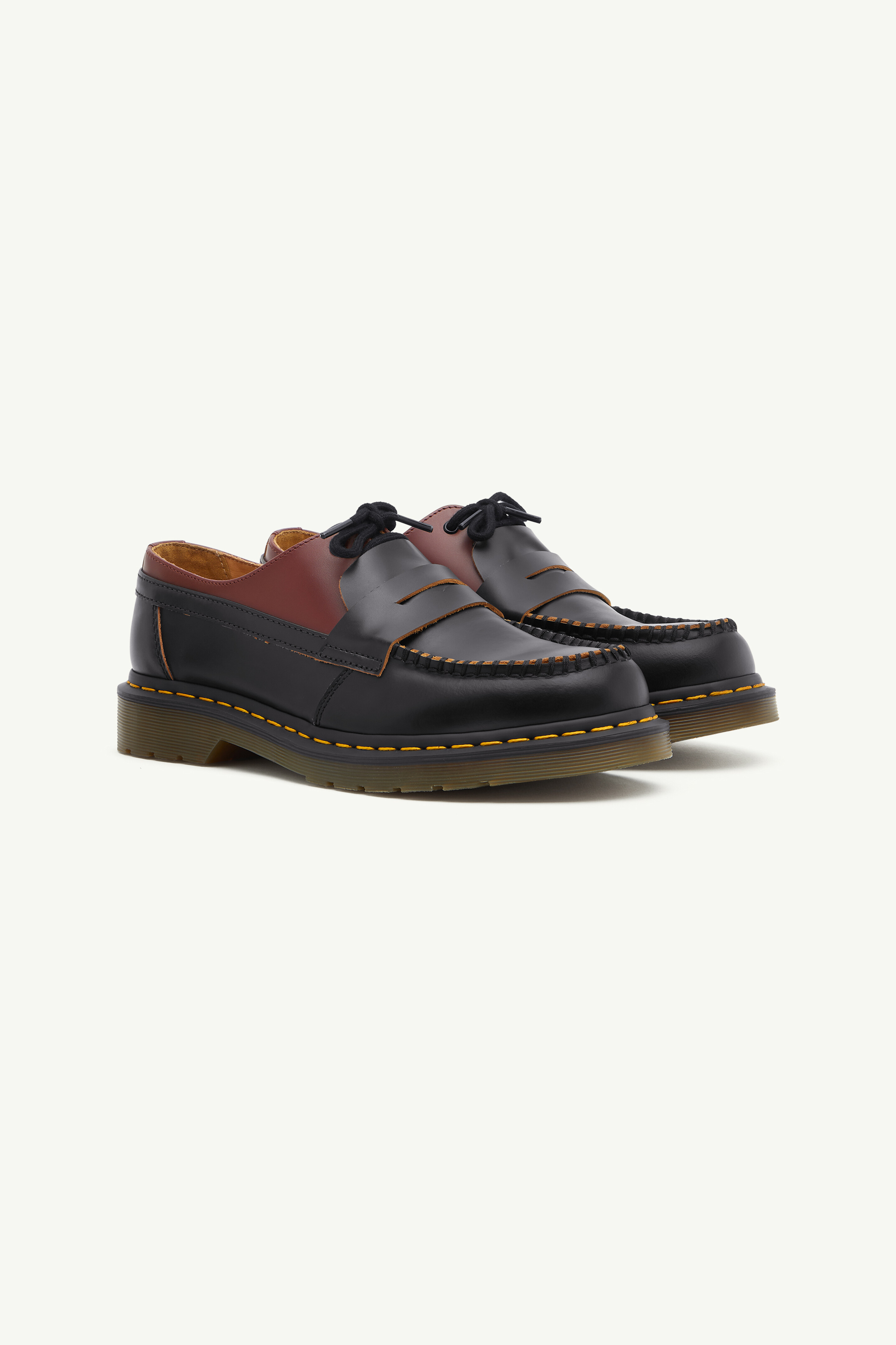 Black & Red Men's Derby Shoe - MM6 x Dr. Martens | Maison Margiela