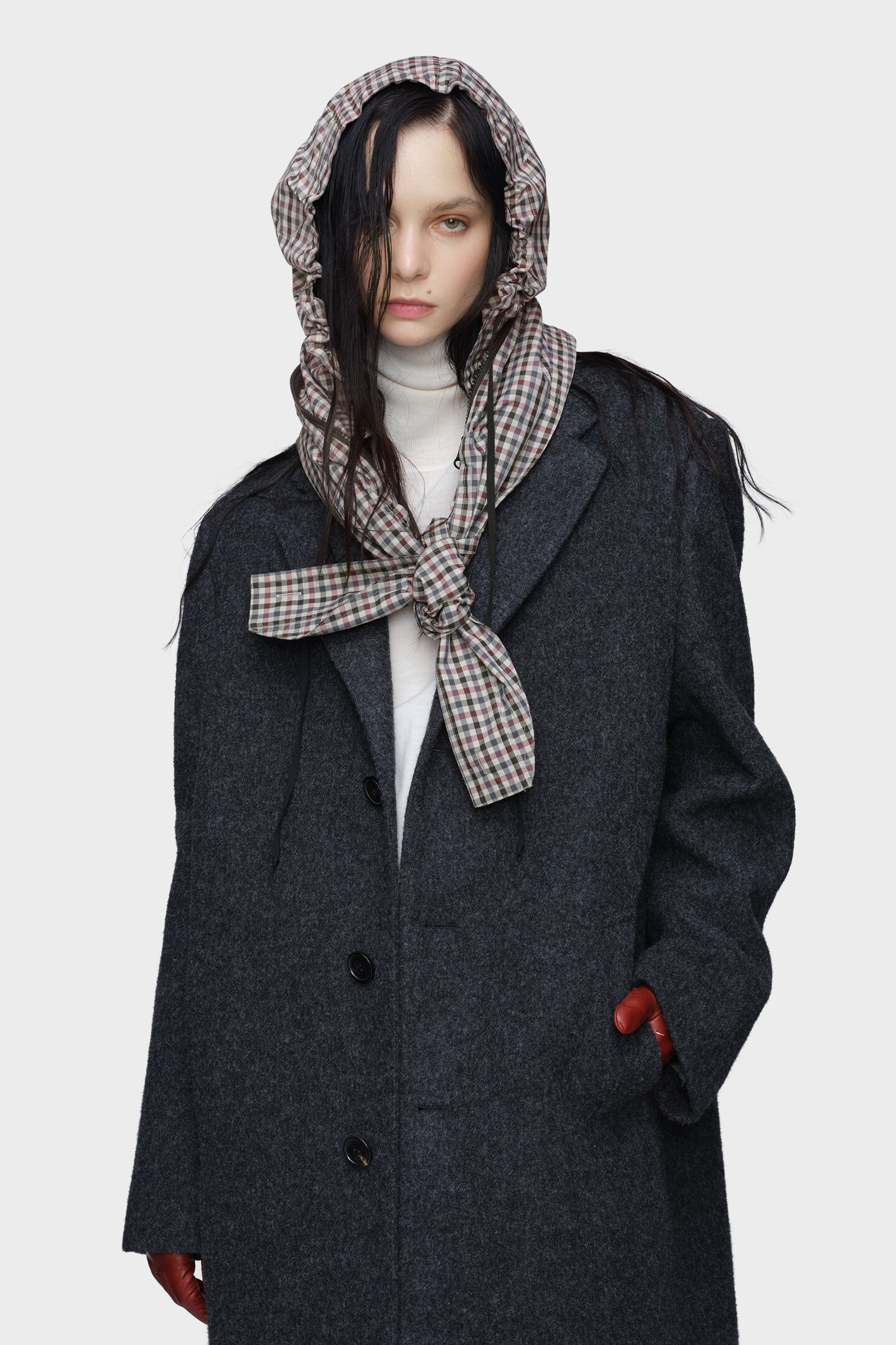 Women's Brown Headscarf | Maison Margiela | Maison Margiela