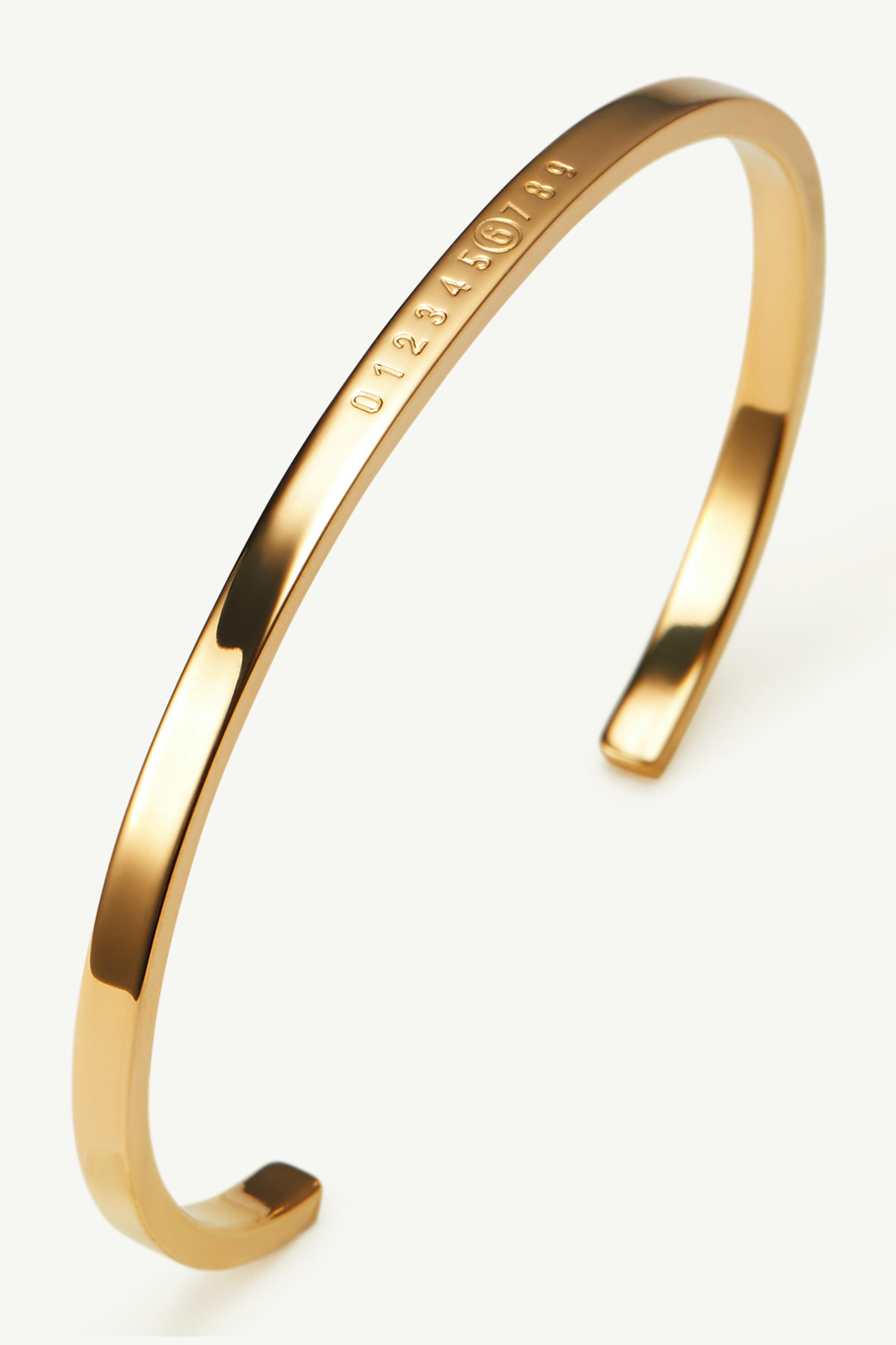 Women's Numeric Minimal Cuff Bracelet | MM6
