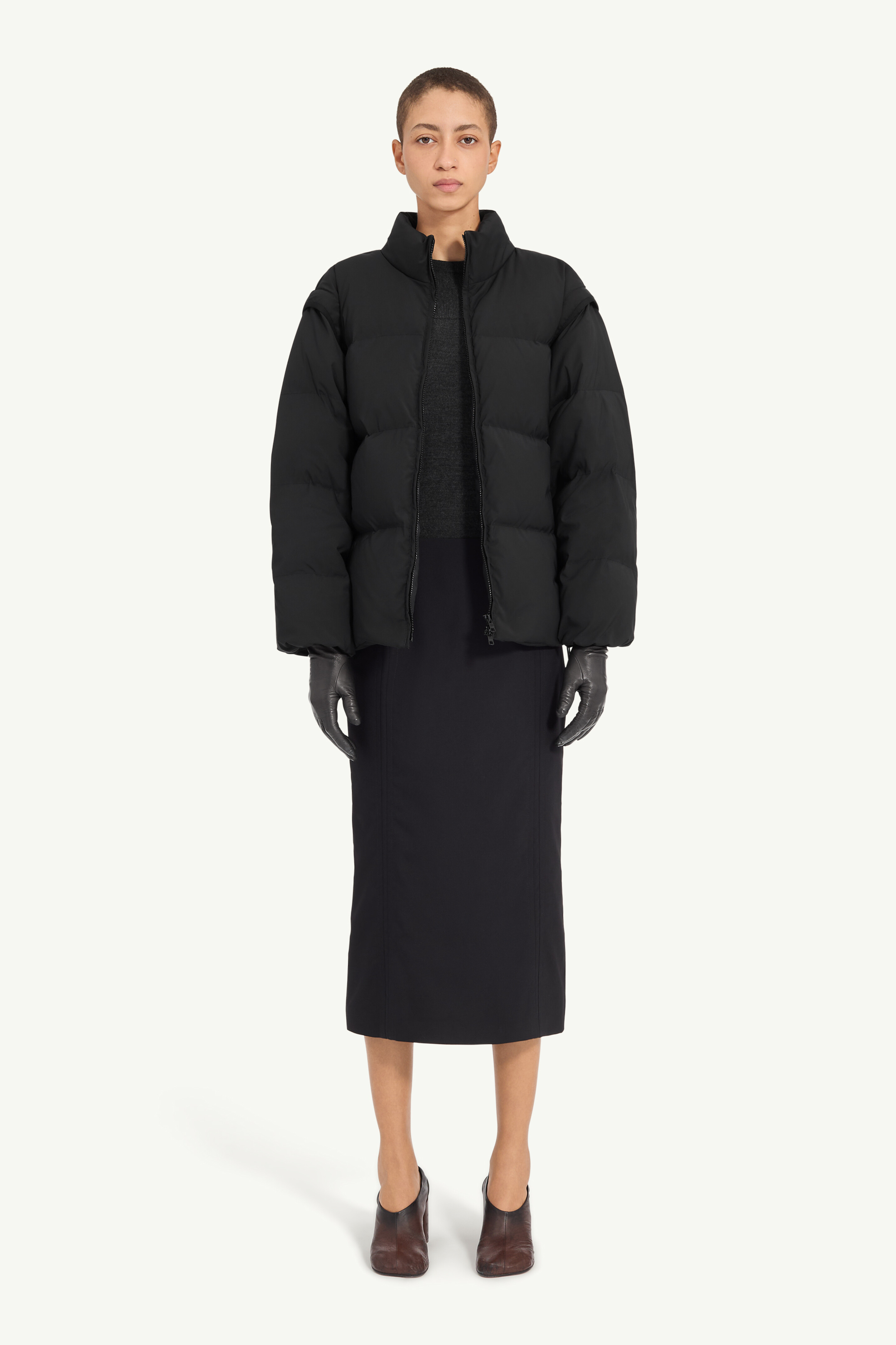 Multi-wear padded jacket