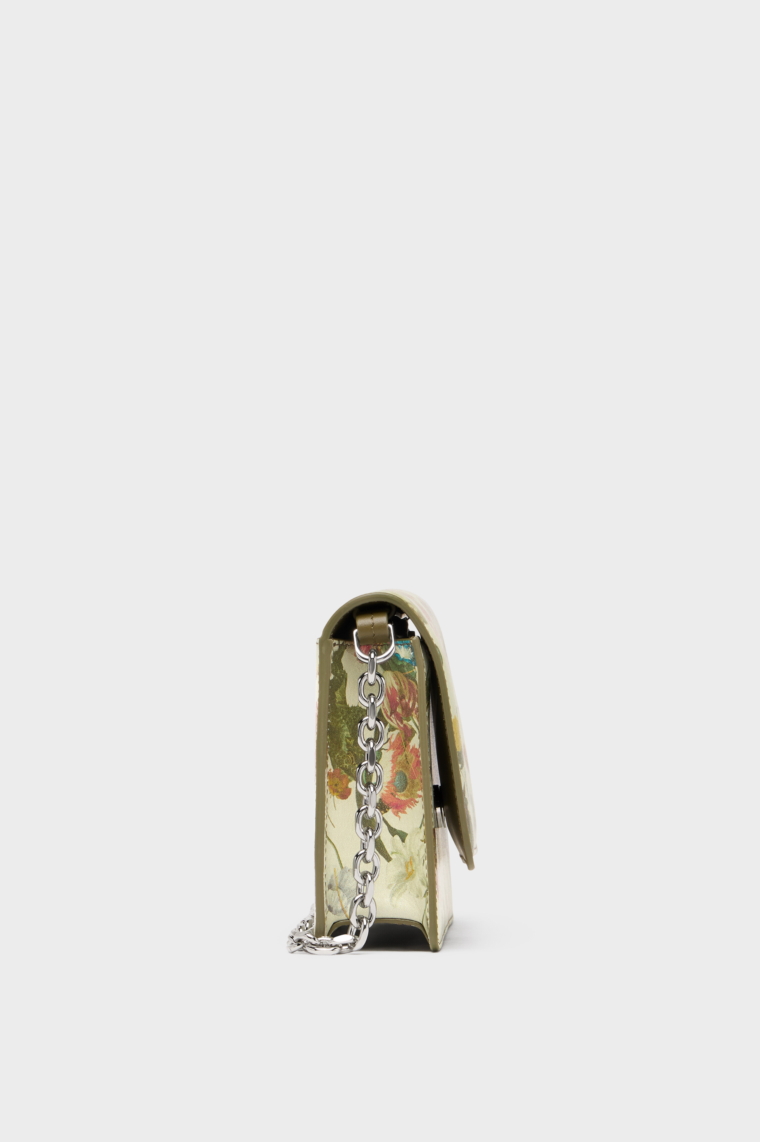 Ivory Leather Chain Wallet | Maison Margiela Official