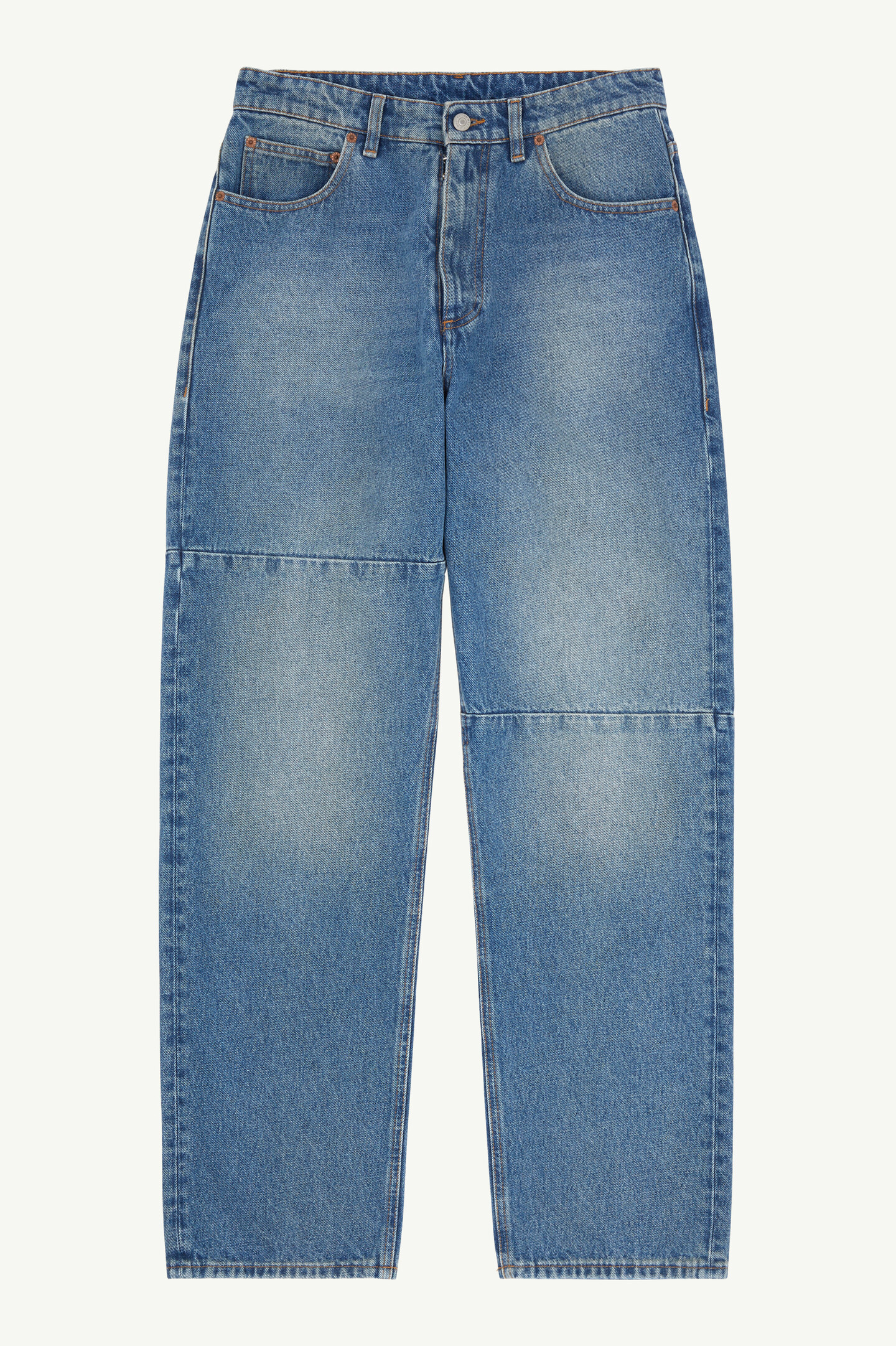 Blue Straight-leg jeans | MM6 Official
