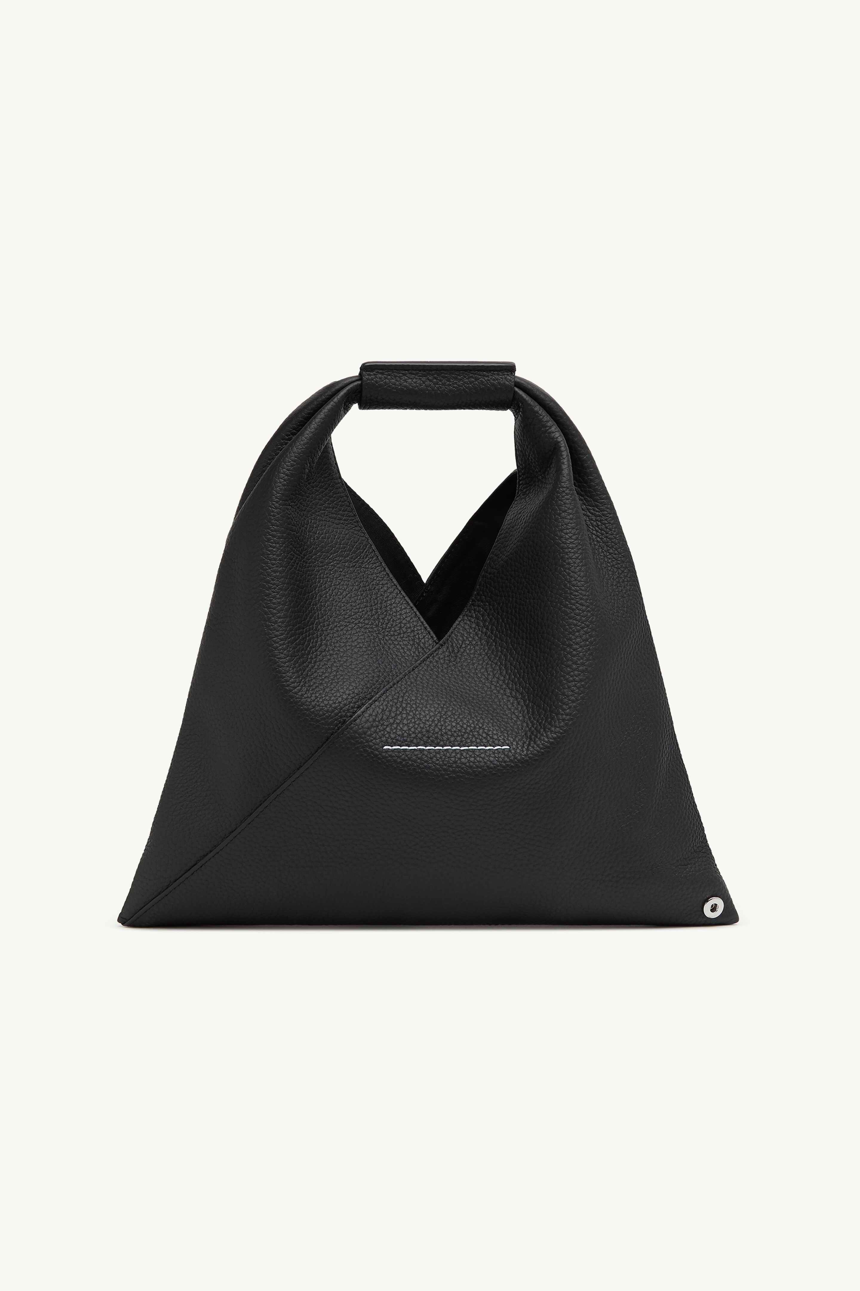 Black Leather Japanese Bag Mini | MM6