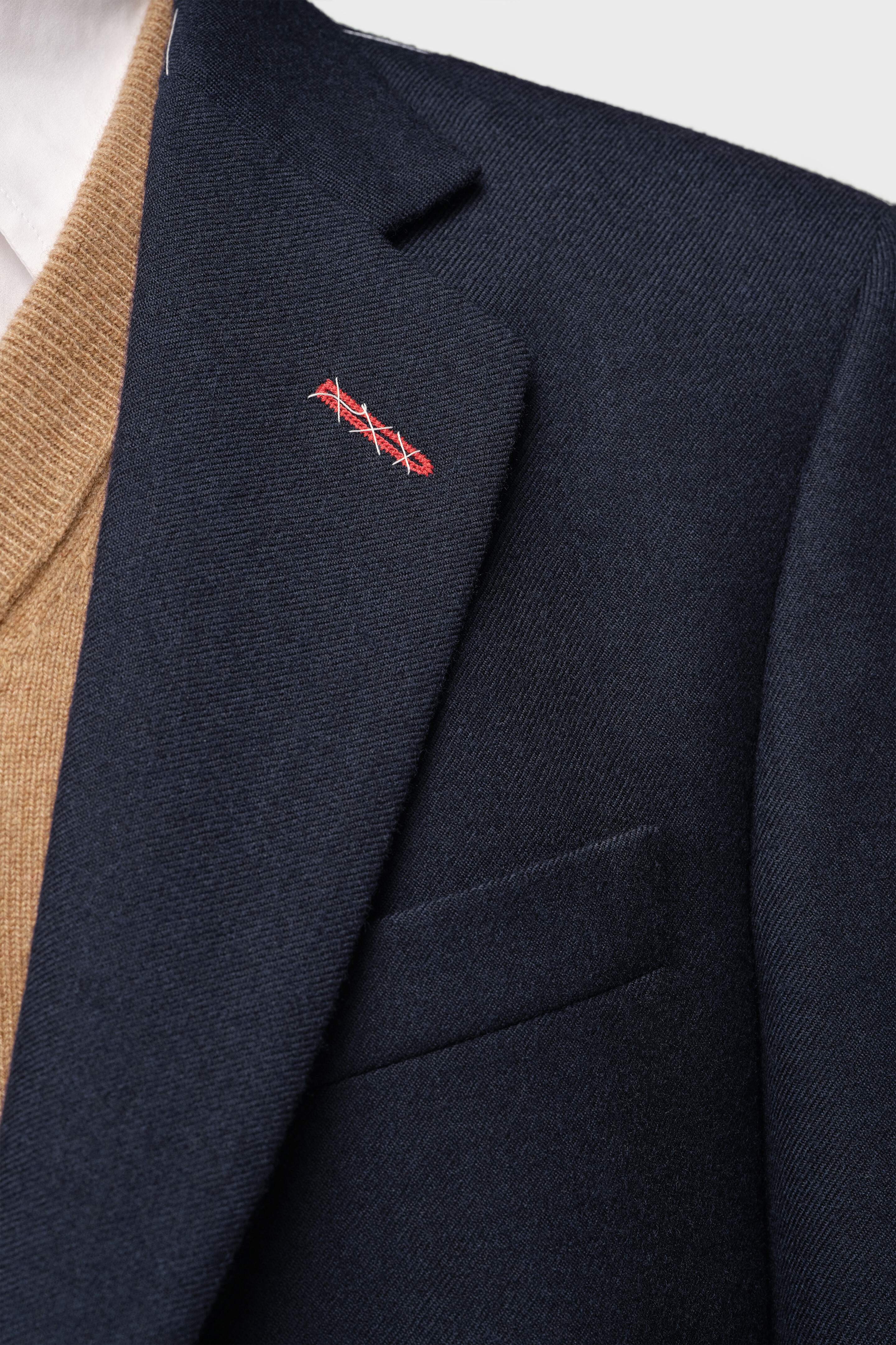 Blue Wool Blazer Single-Breasted | Maison Margiela