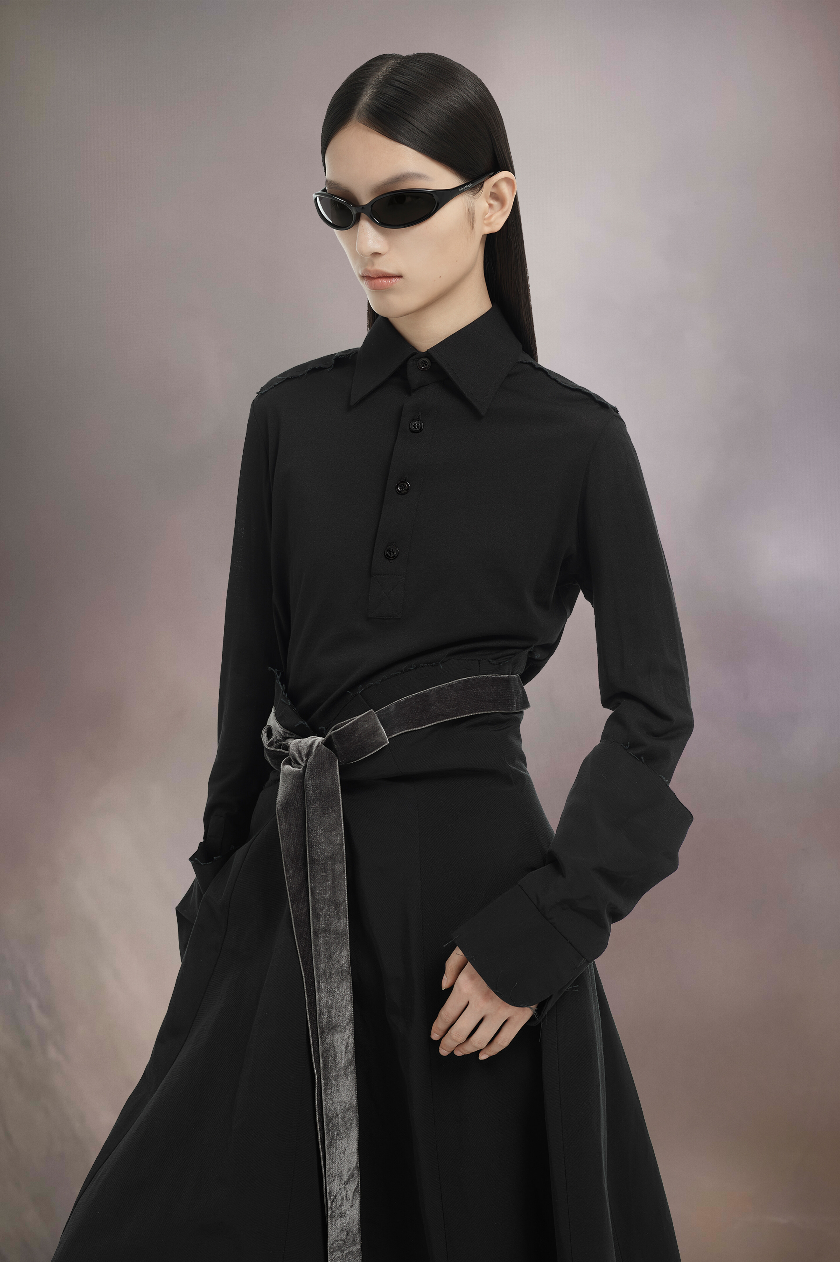 Black Oval Sunglasses x Gentle Monster​ | Maison Margiela