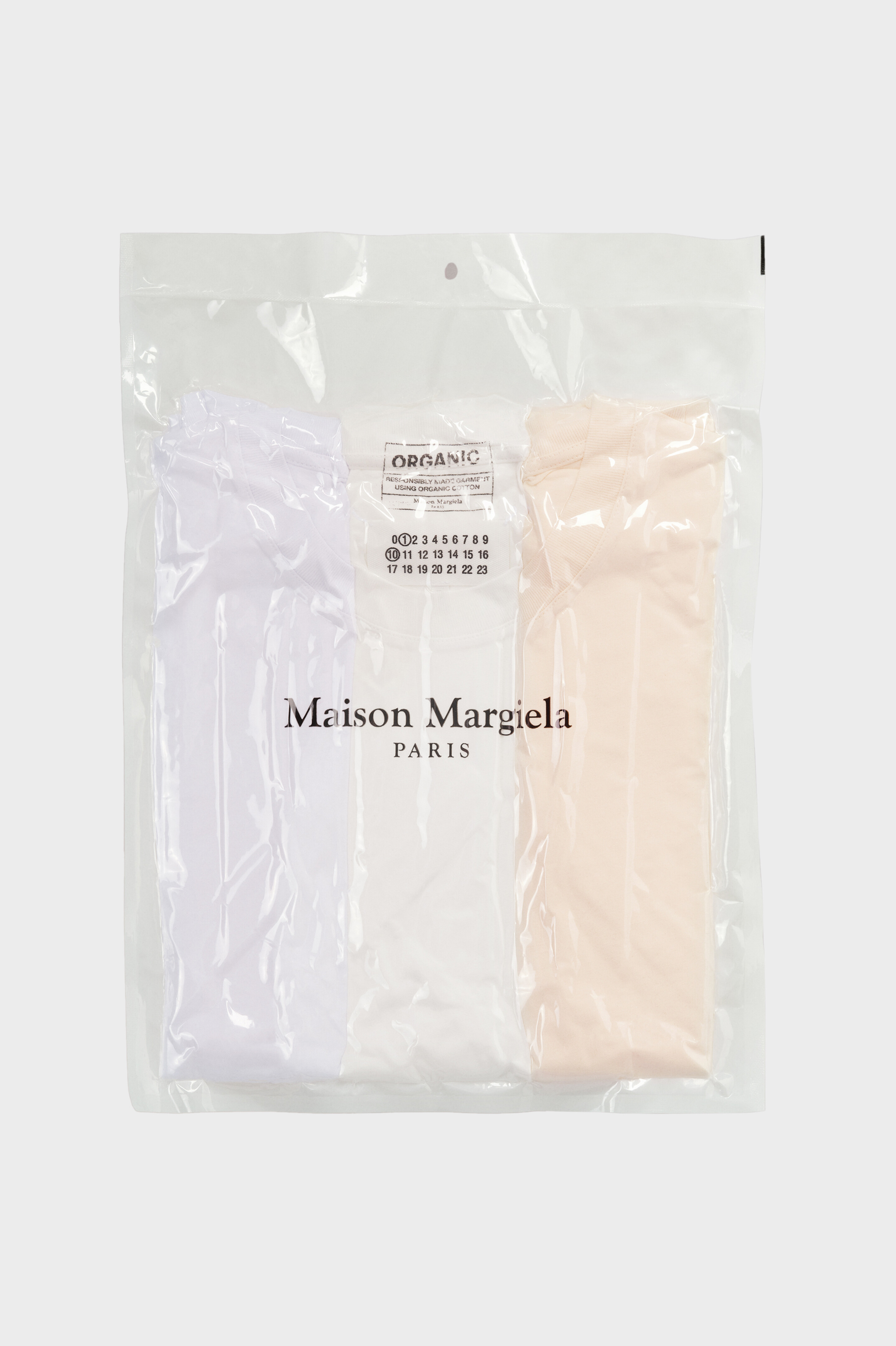 3-pack organic jersey T-shirts | Maison Margiela