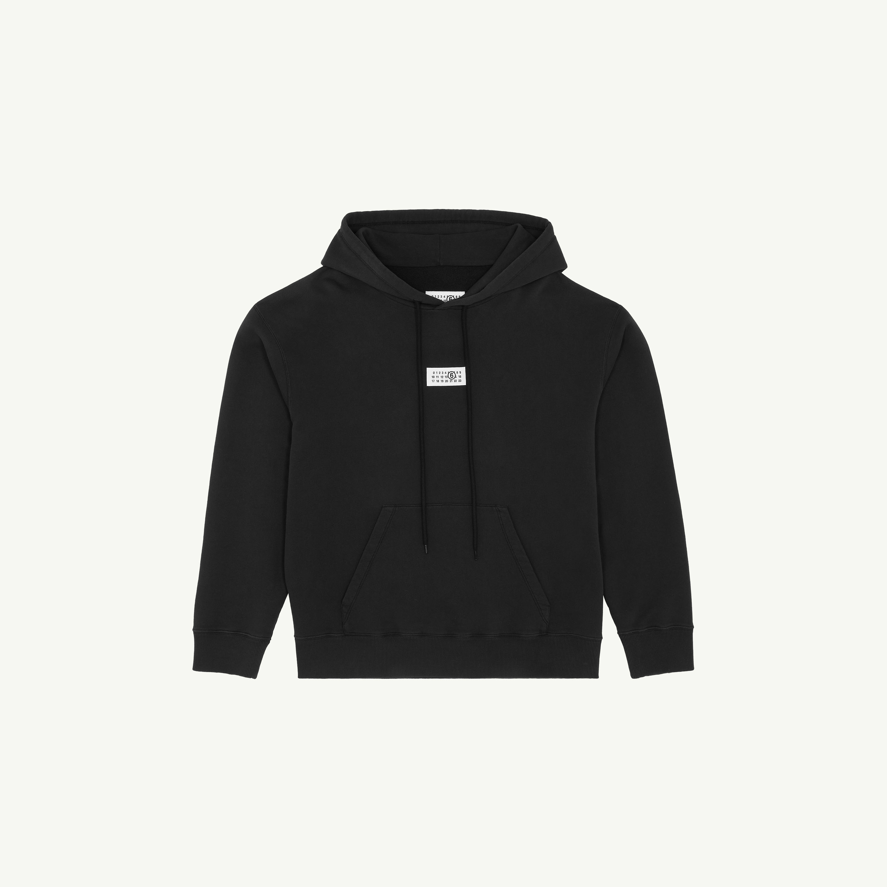 Black Numeric Sweatshirt | MM6 Official