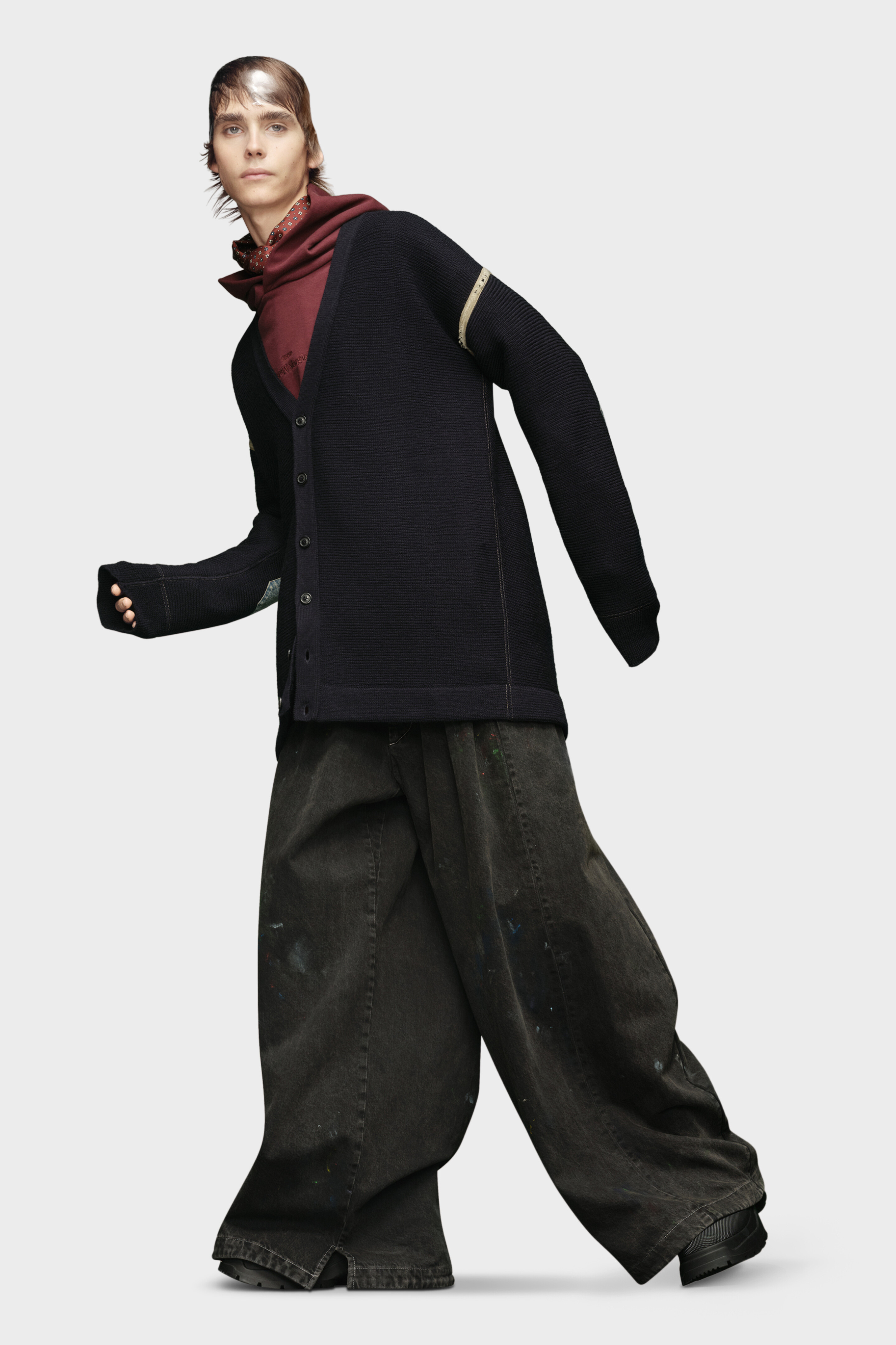 エルボーパッチカーディガン｜Maison Margiela