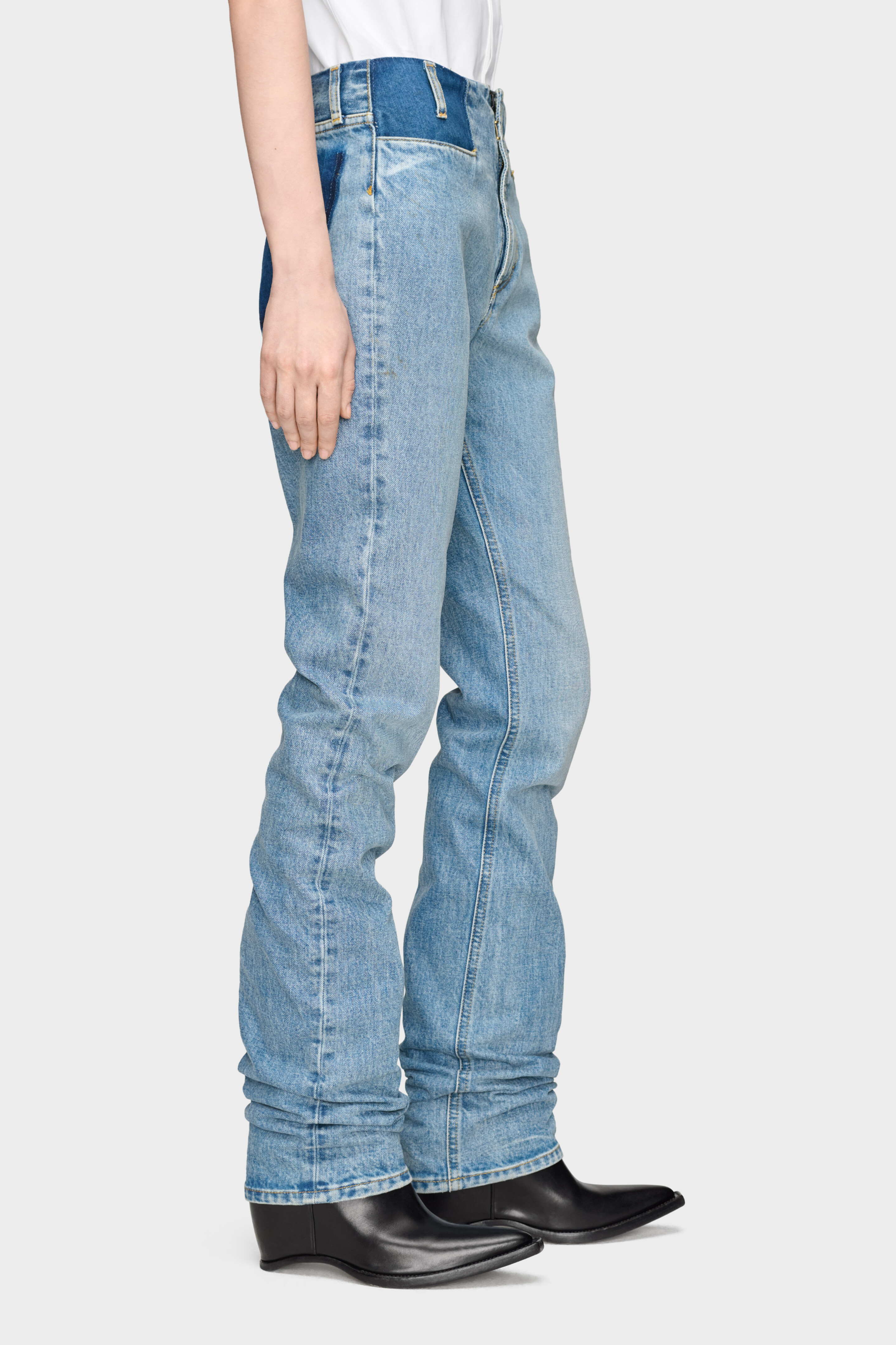MINIMAL DENIM TROUSERS