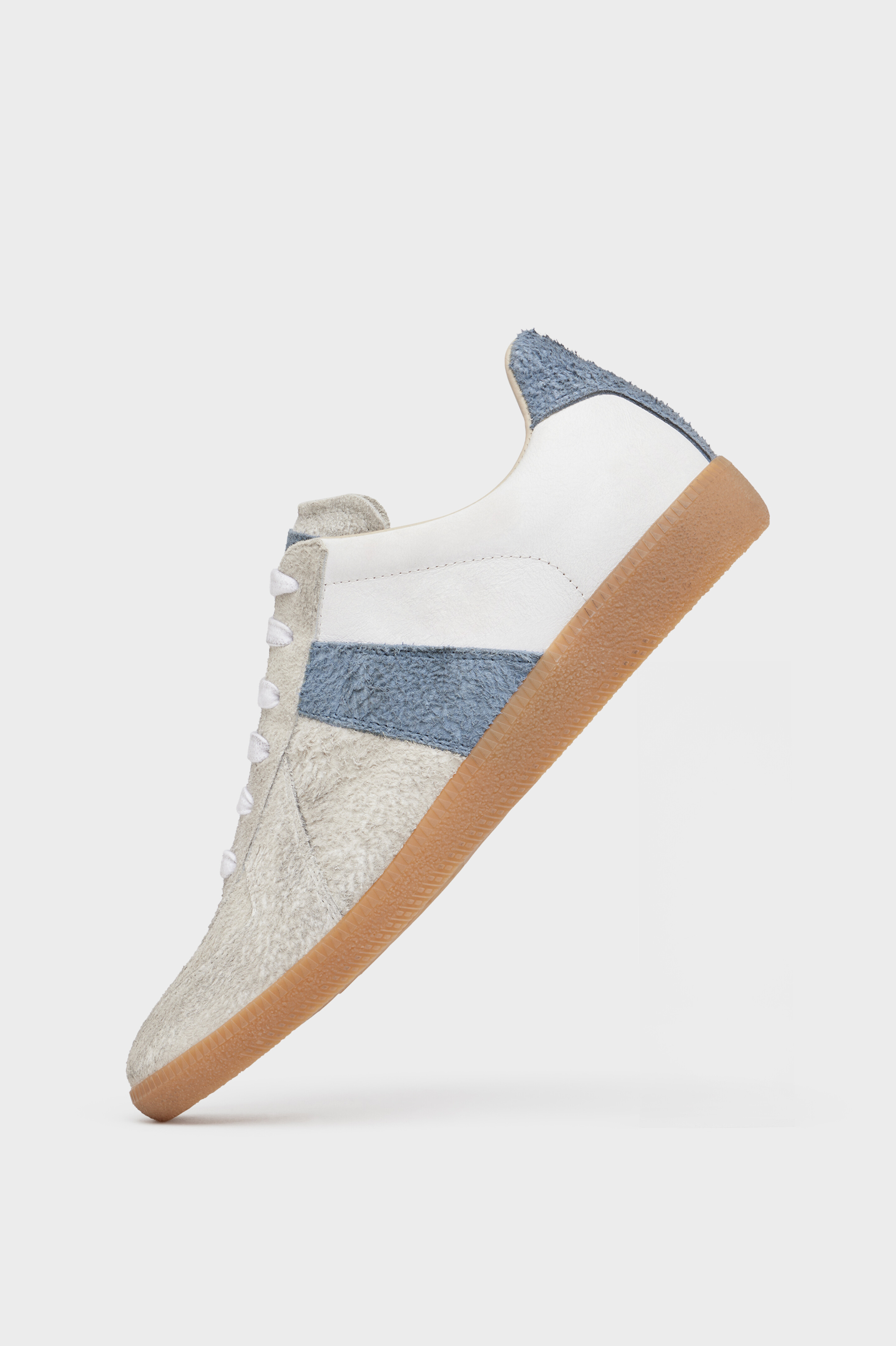 Grey Calf Leather Replica Sneackers | Maison Margiela