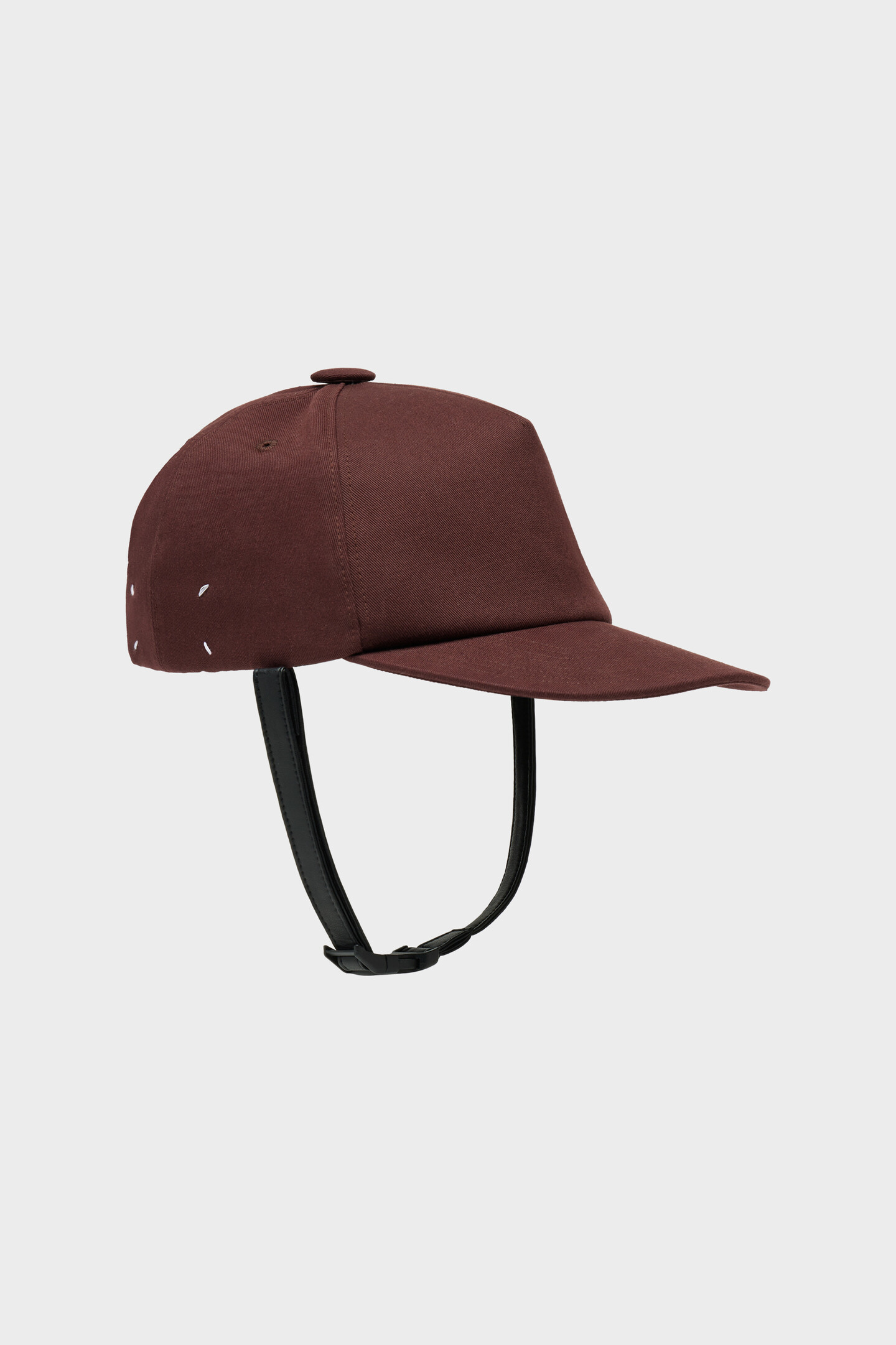 Men's Red Cotton Cap | Maison Margiela