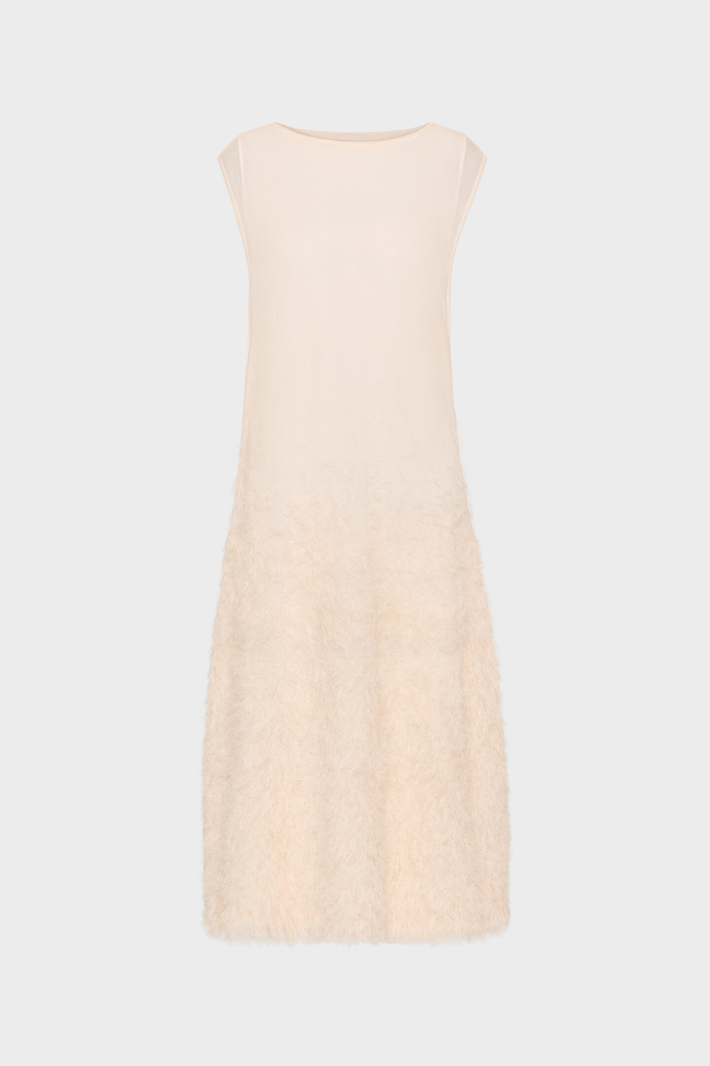 Retrograde silk knit dress
