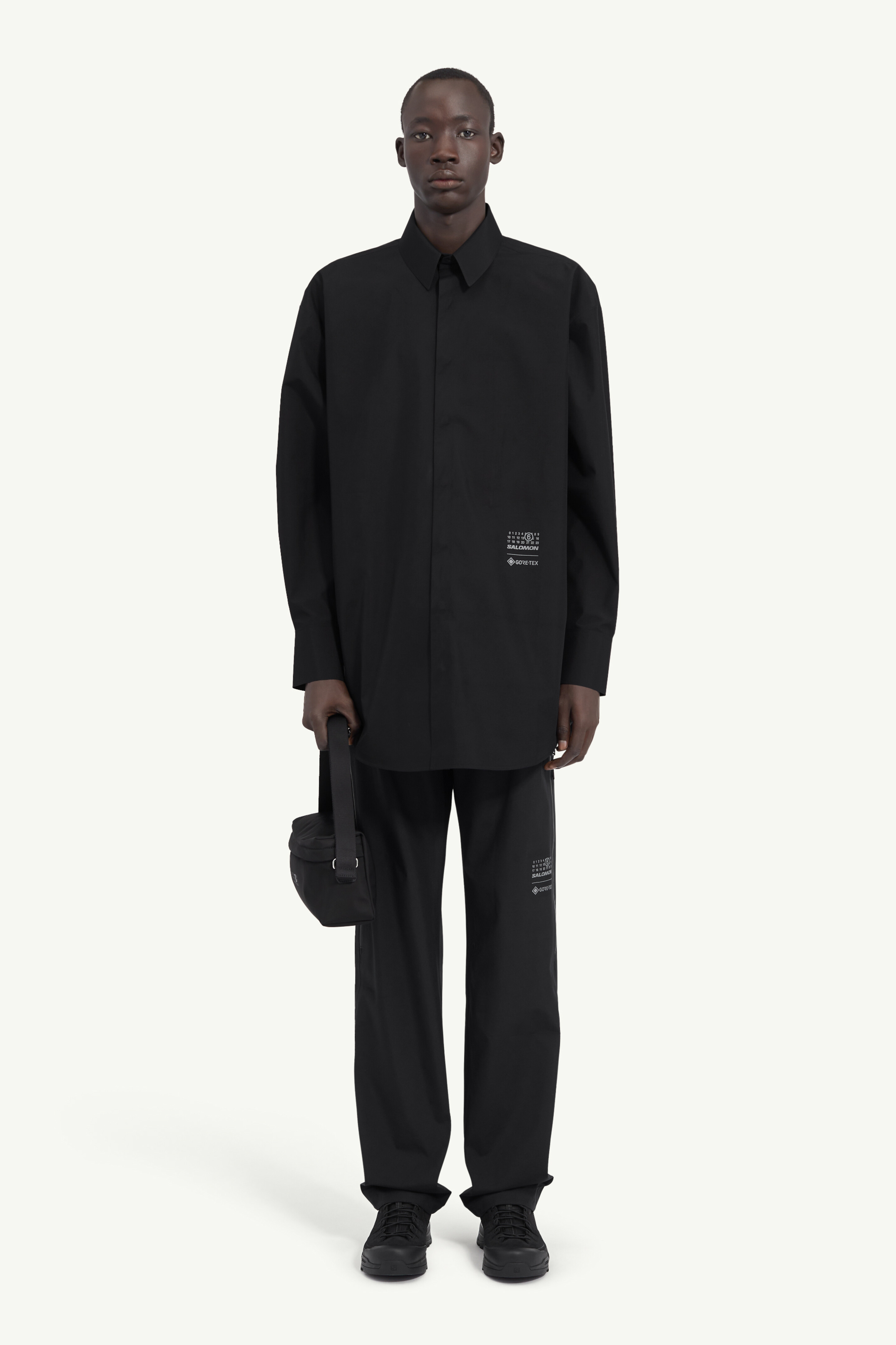 Black Waterproof T-Shirt MM6 x Salomon | MM6
