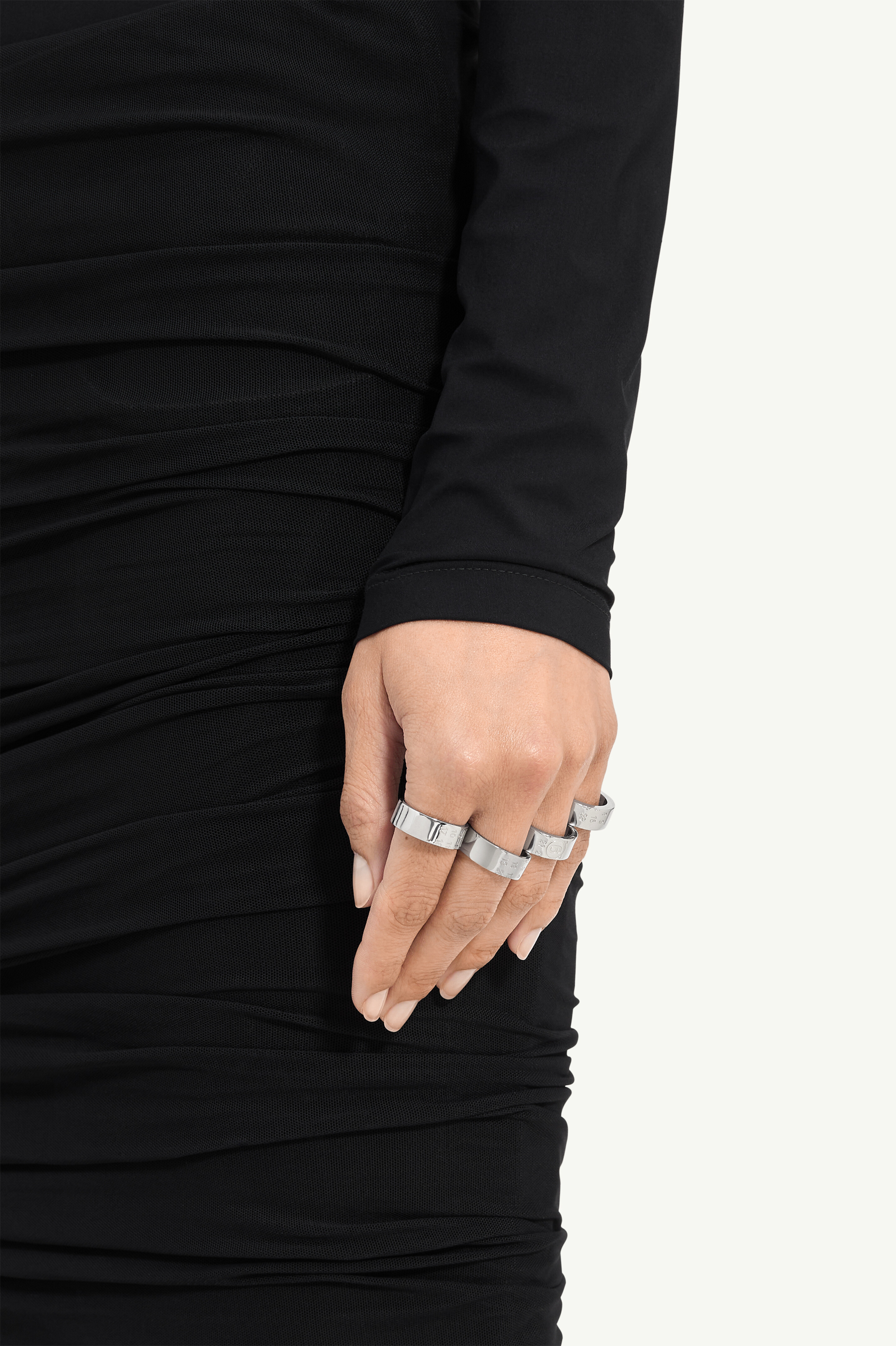 ニューメリック」スタックド リング