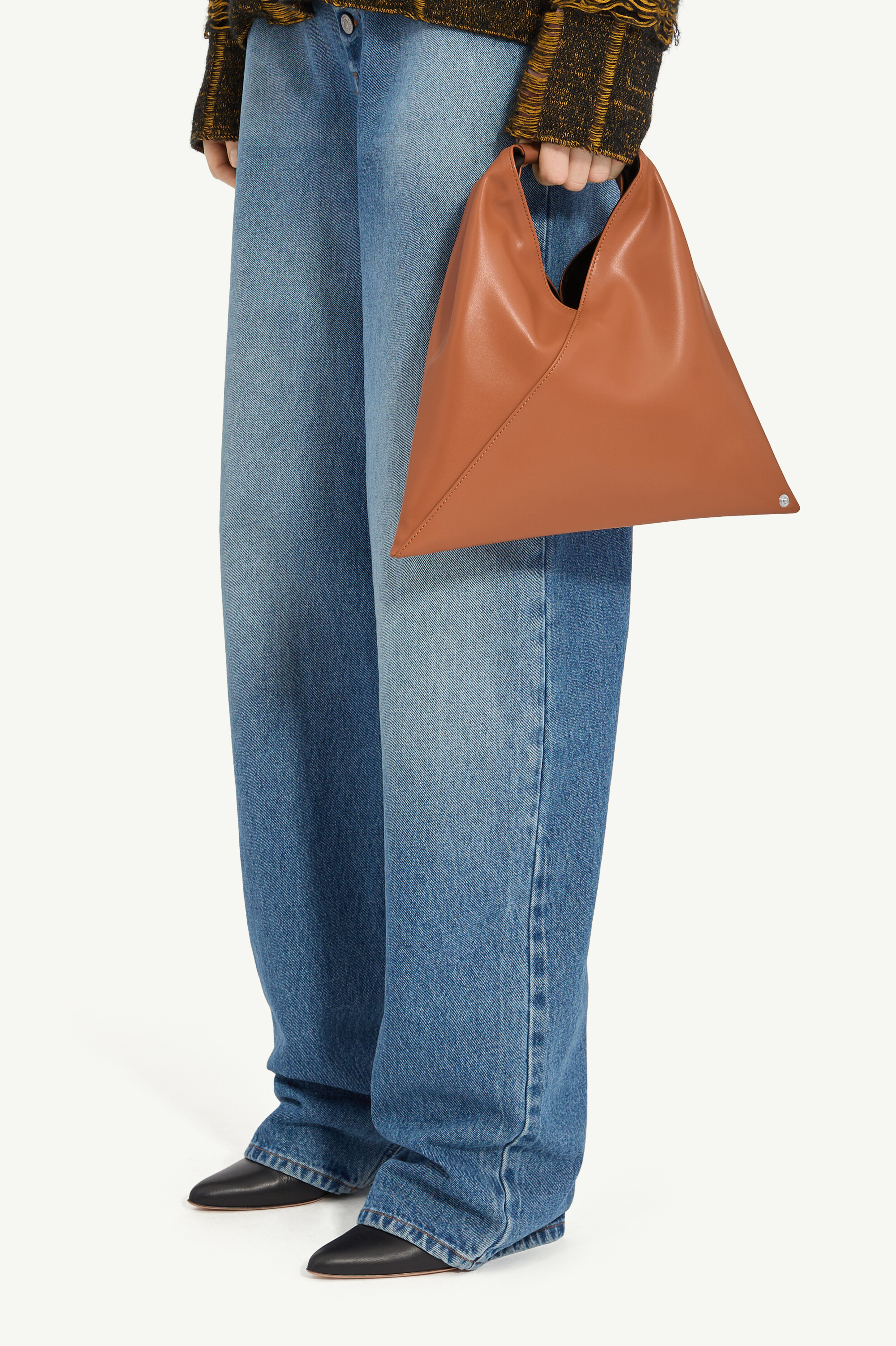 Brown Japanese Bag Classic Mini | MM6 Official