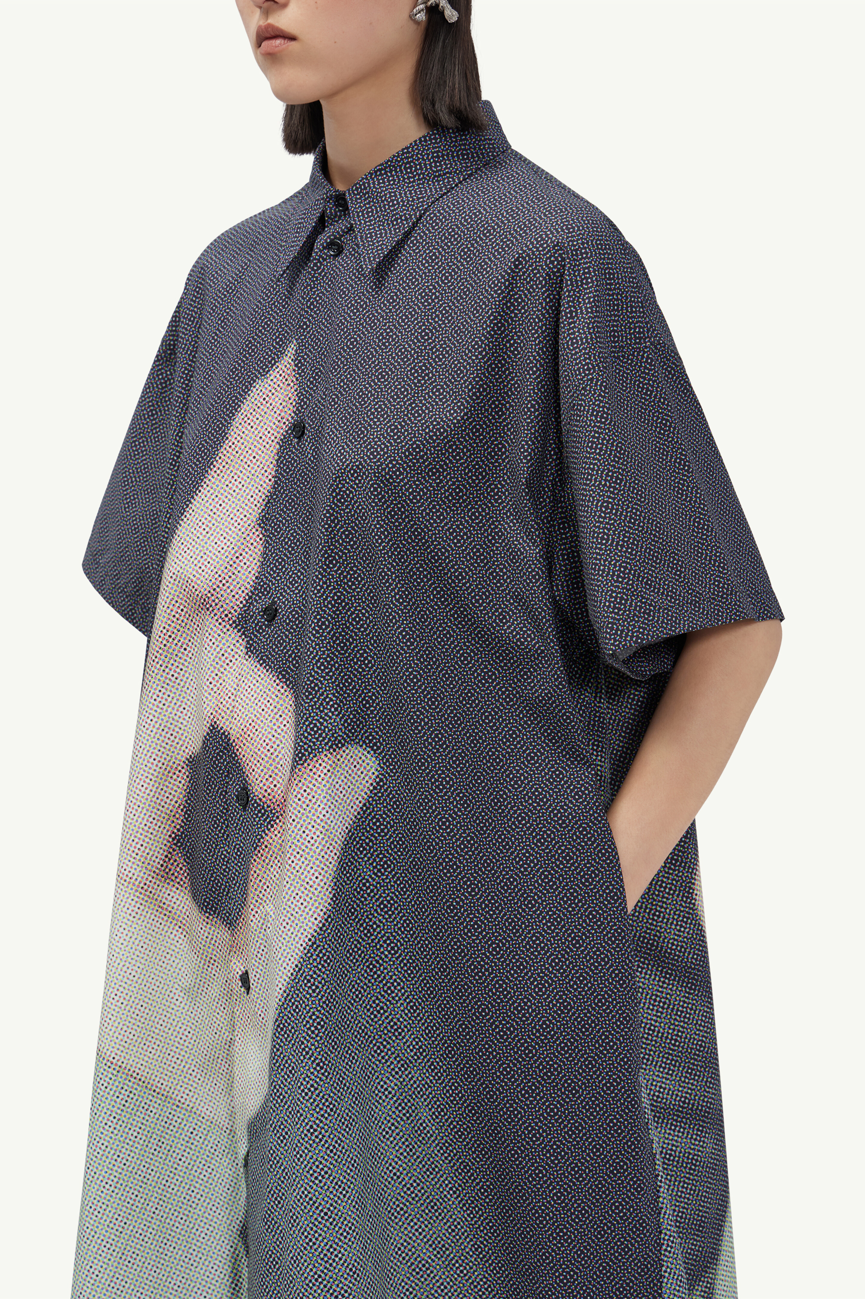 ハンドサインシャツドレス｜MM6 - Maison Margiela