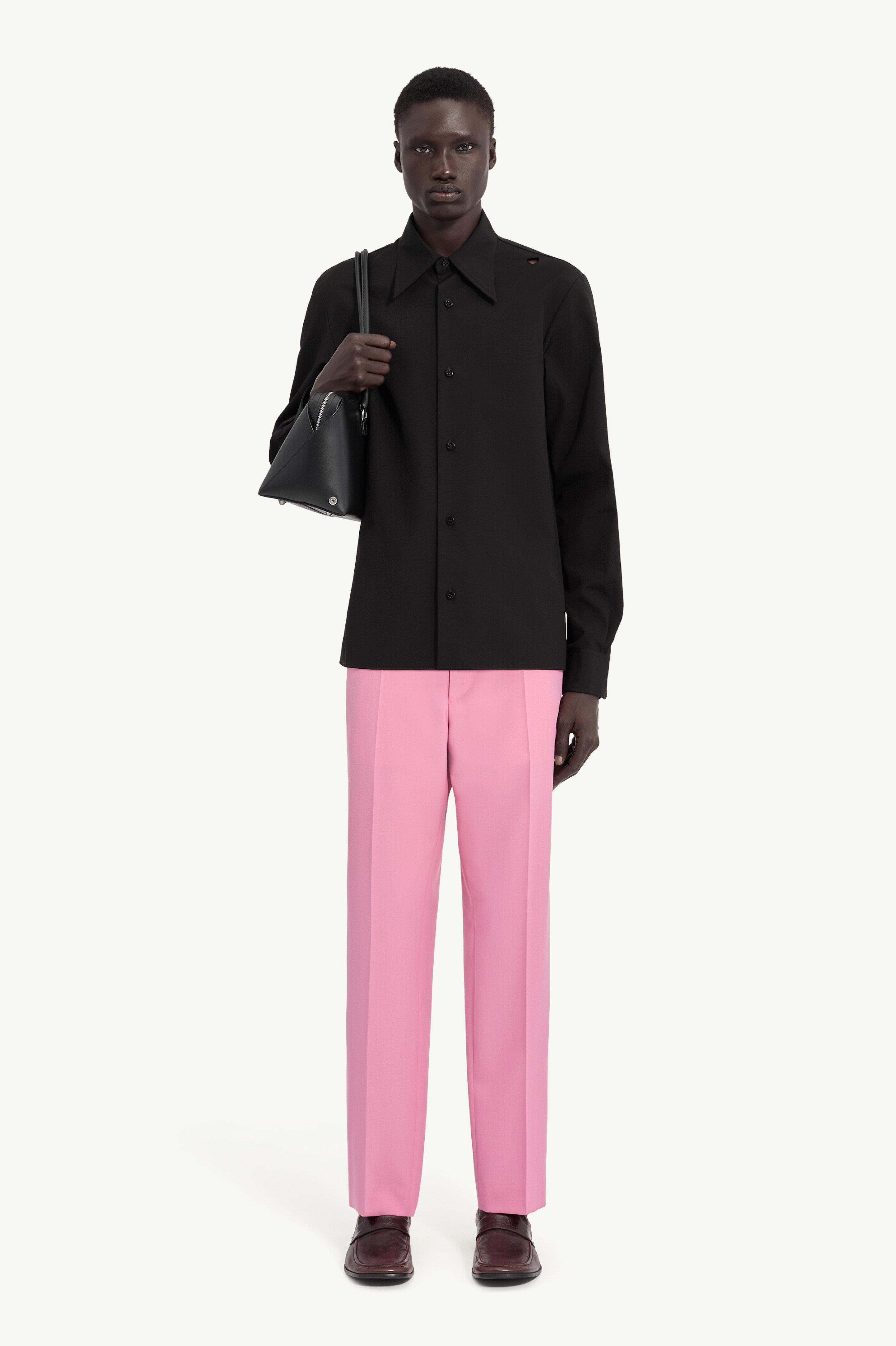 Maison Margiela パターンホール テーラードシャツ