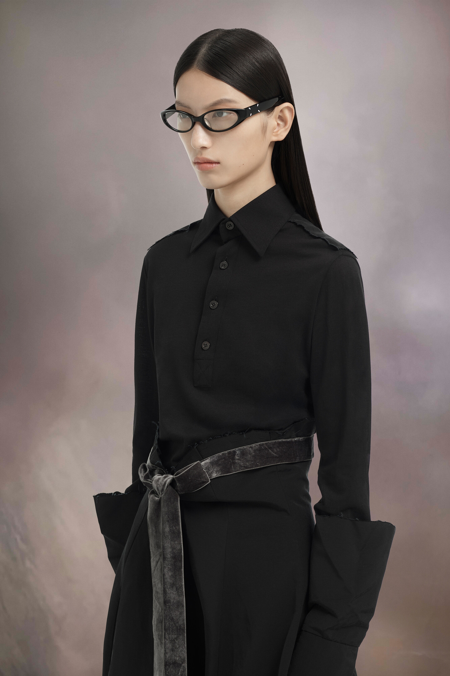 Black Cat-Eye Glasses x Gentle Monster​ | Maison Margiela