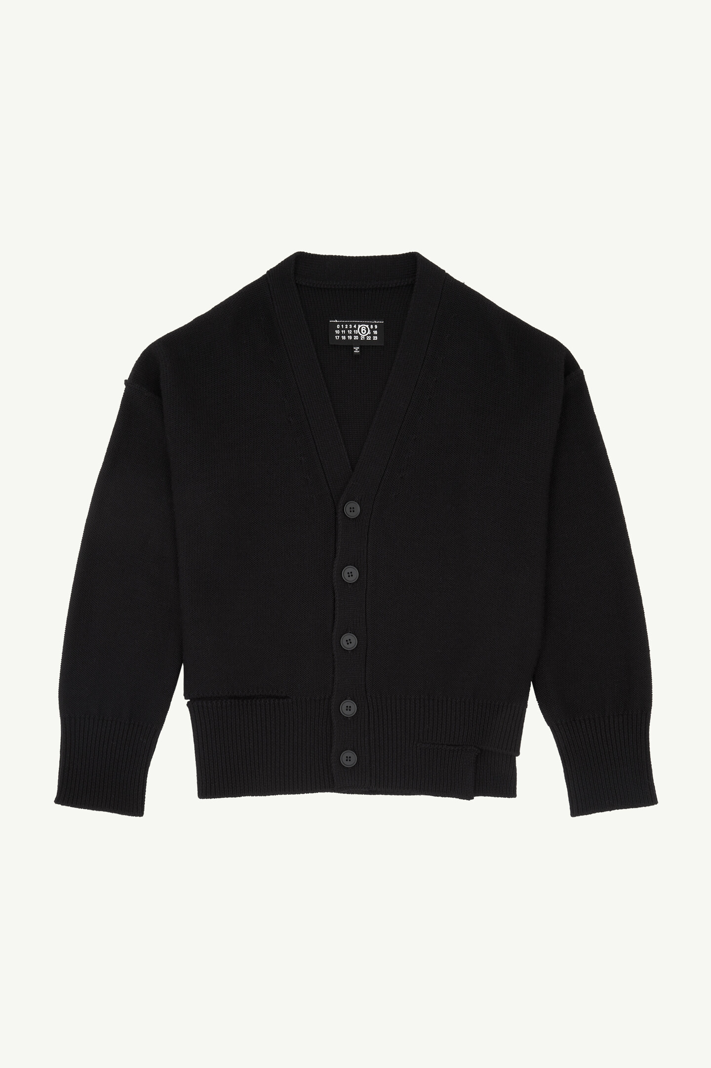 Women's V-Neck Knit Cardigan | MM6