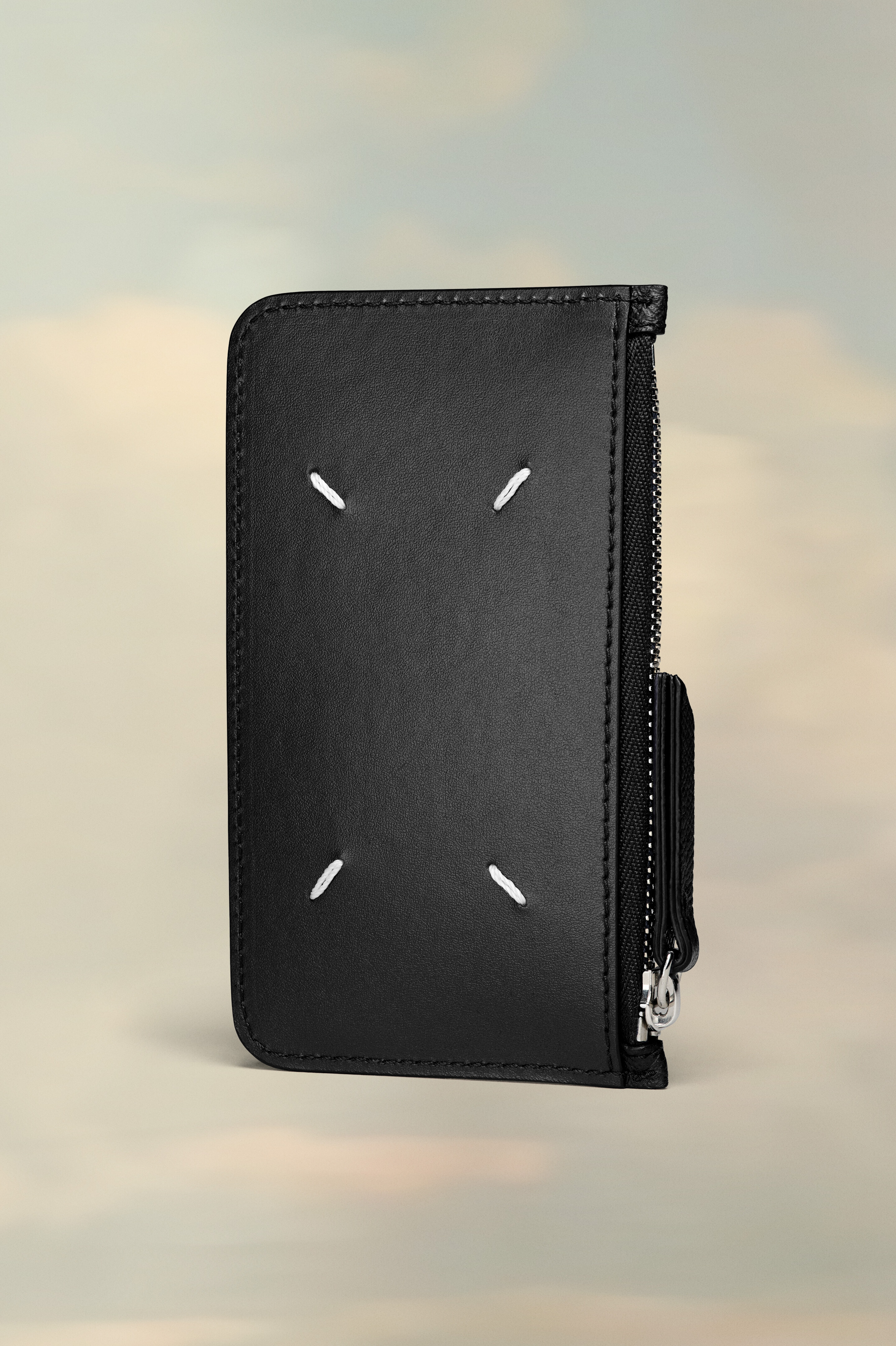 Black Leather Wallet and Cardholder | Maison Margiela