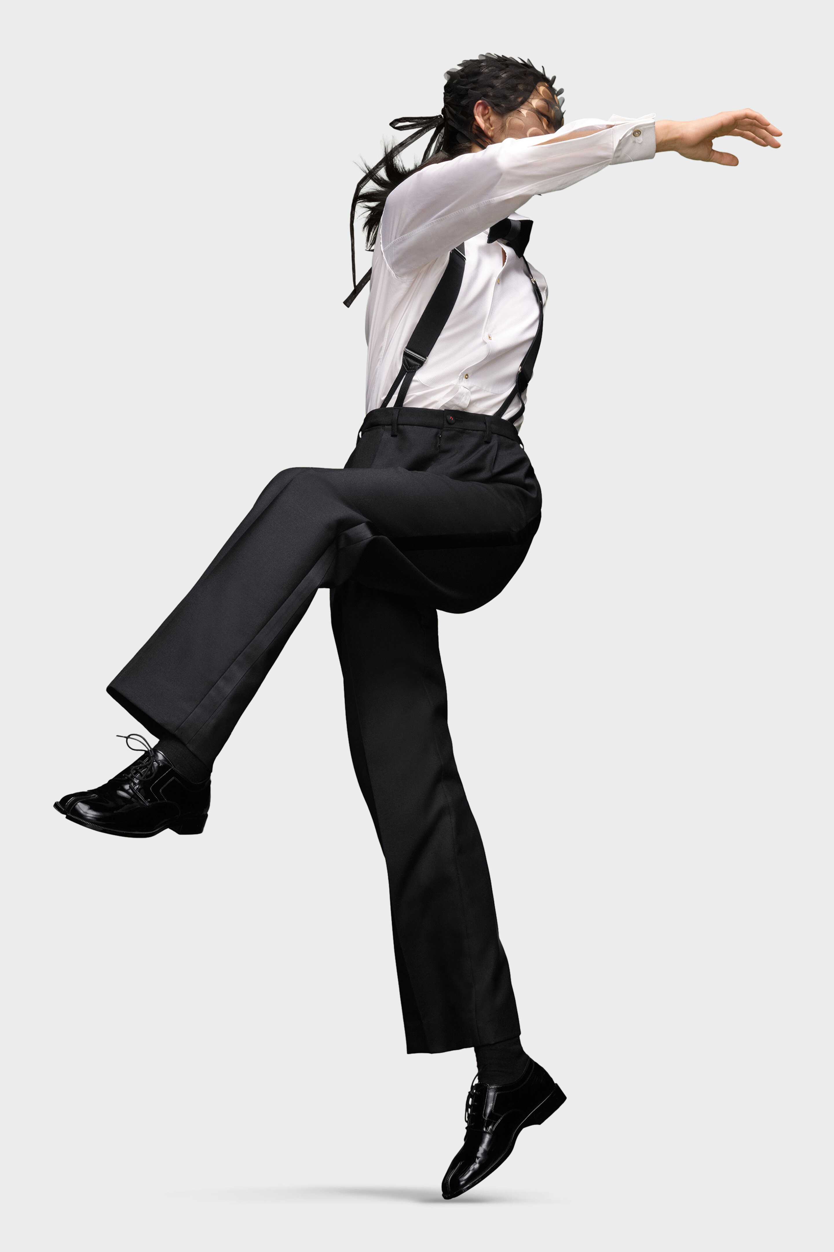 Maison Margiela ブリティッシュ モヘア トラウザー ブリティッシュ モヘア トラウザー