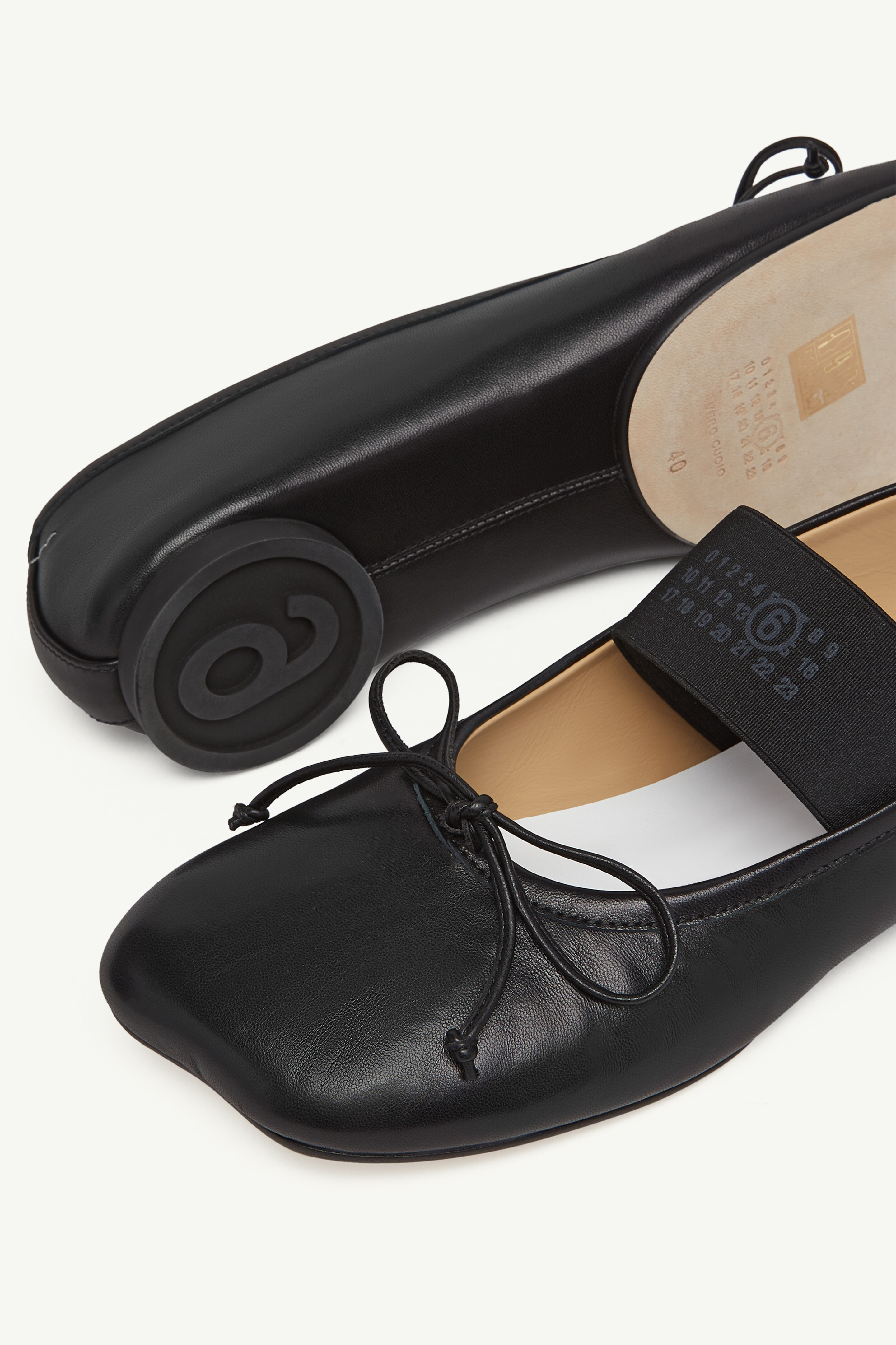 Women's Ovine Leather Anatomic Ballerinas | MM6