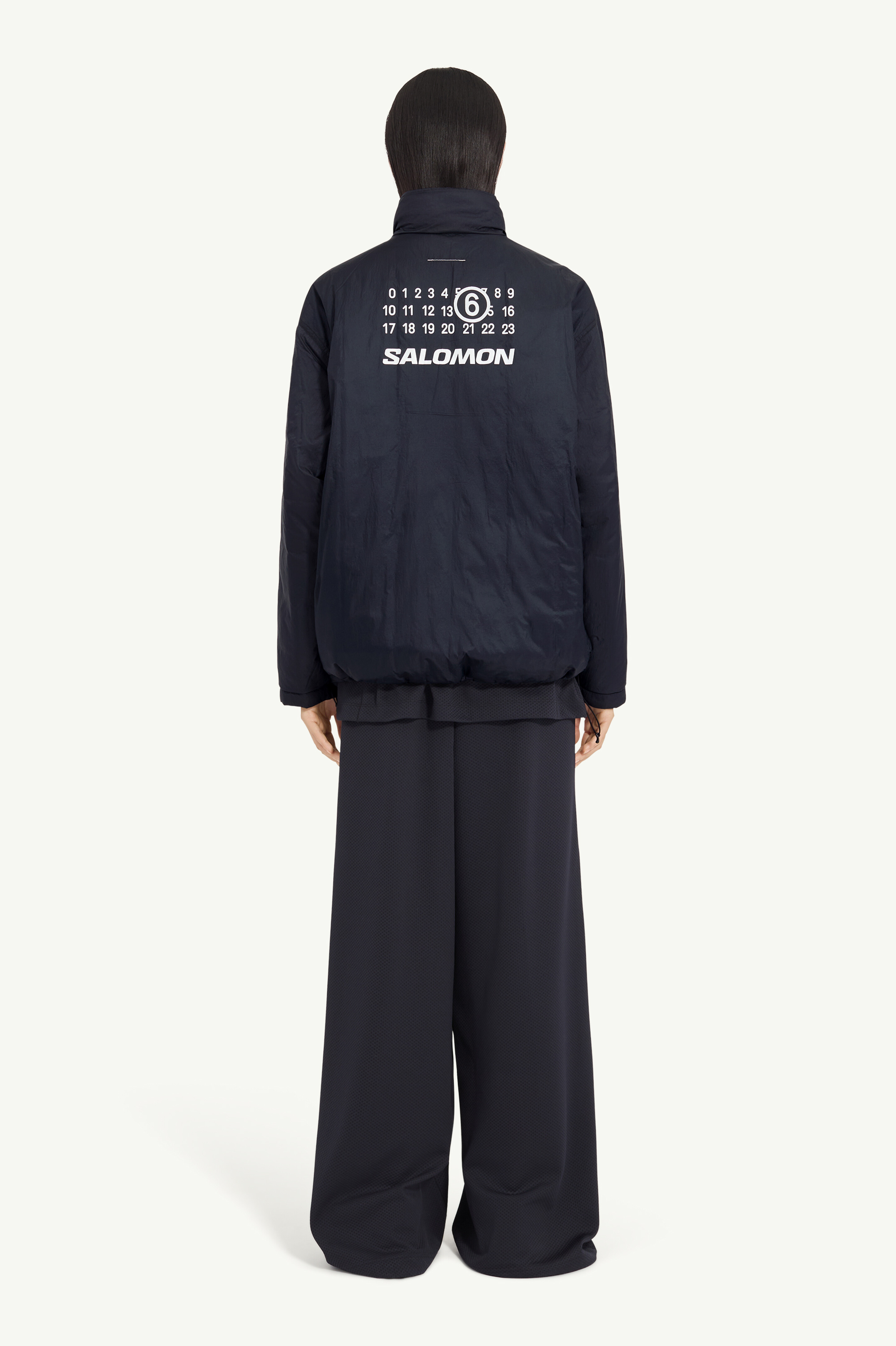 Black MM6 x Salomon reversible jumper | MM6 Official