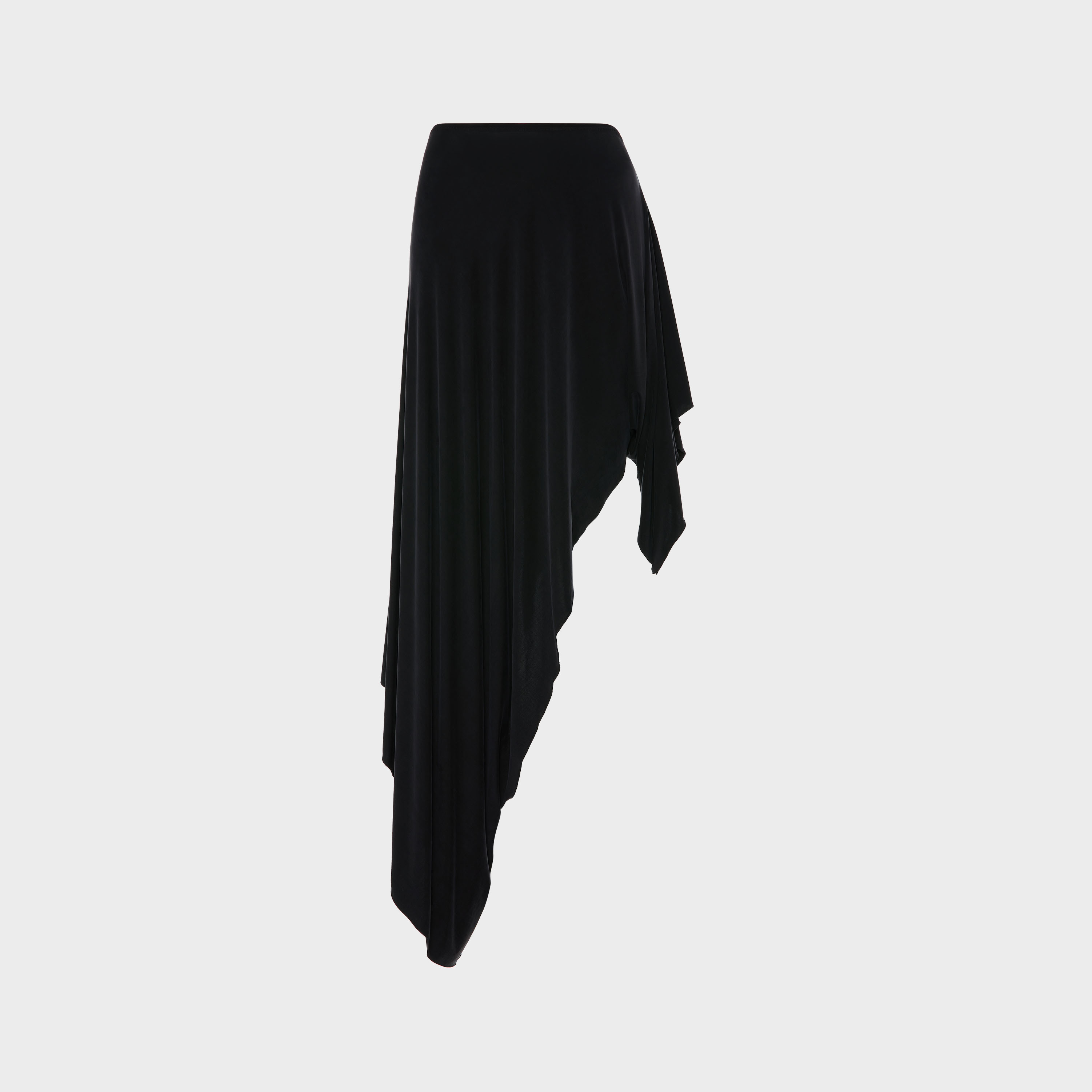 マルジェラ　ロングスカート　Maison Martin Margiela Black Draped Long Skirt | Maison Margiela Official