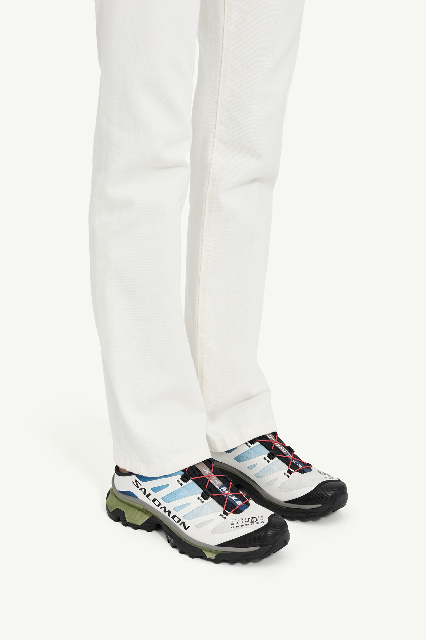 MM6 MM6 x Salomon XT-4 Mule ホワイト | Maison Margiela公式