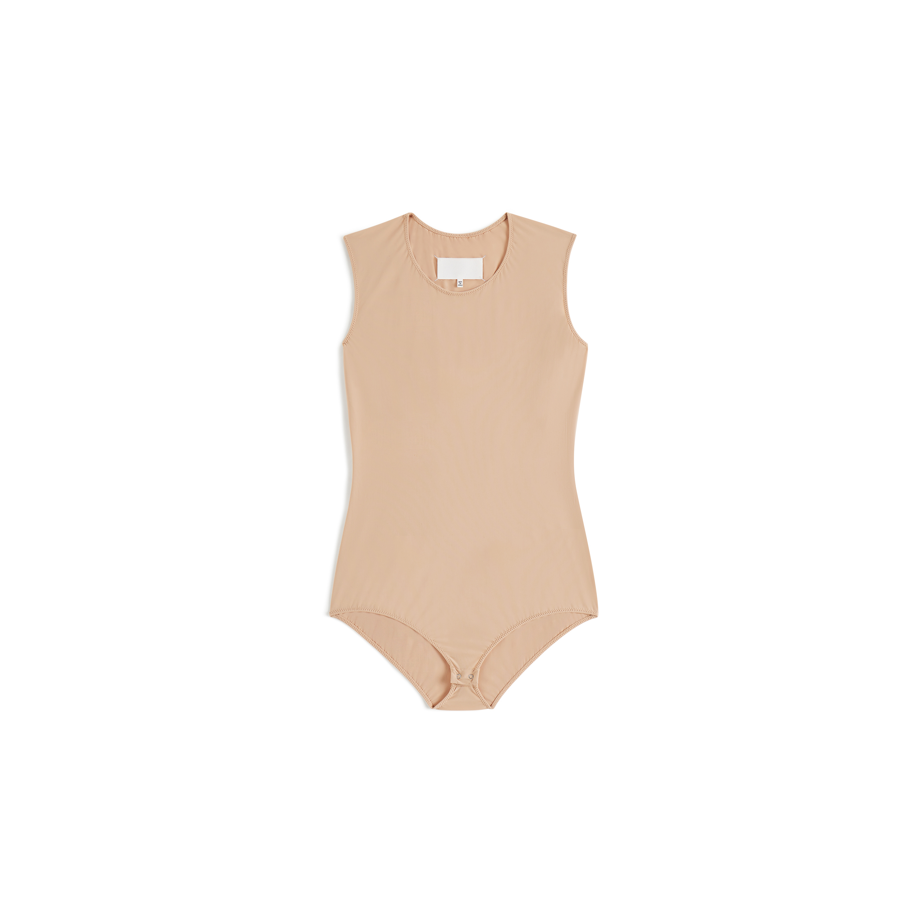 ラスト１【新品】Maison Margiela ボディスーツ 袖なし ベージュ Nude Second Skin Sleeveless Bodysuit | Maison Margiela Official