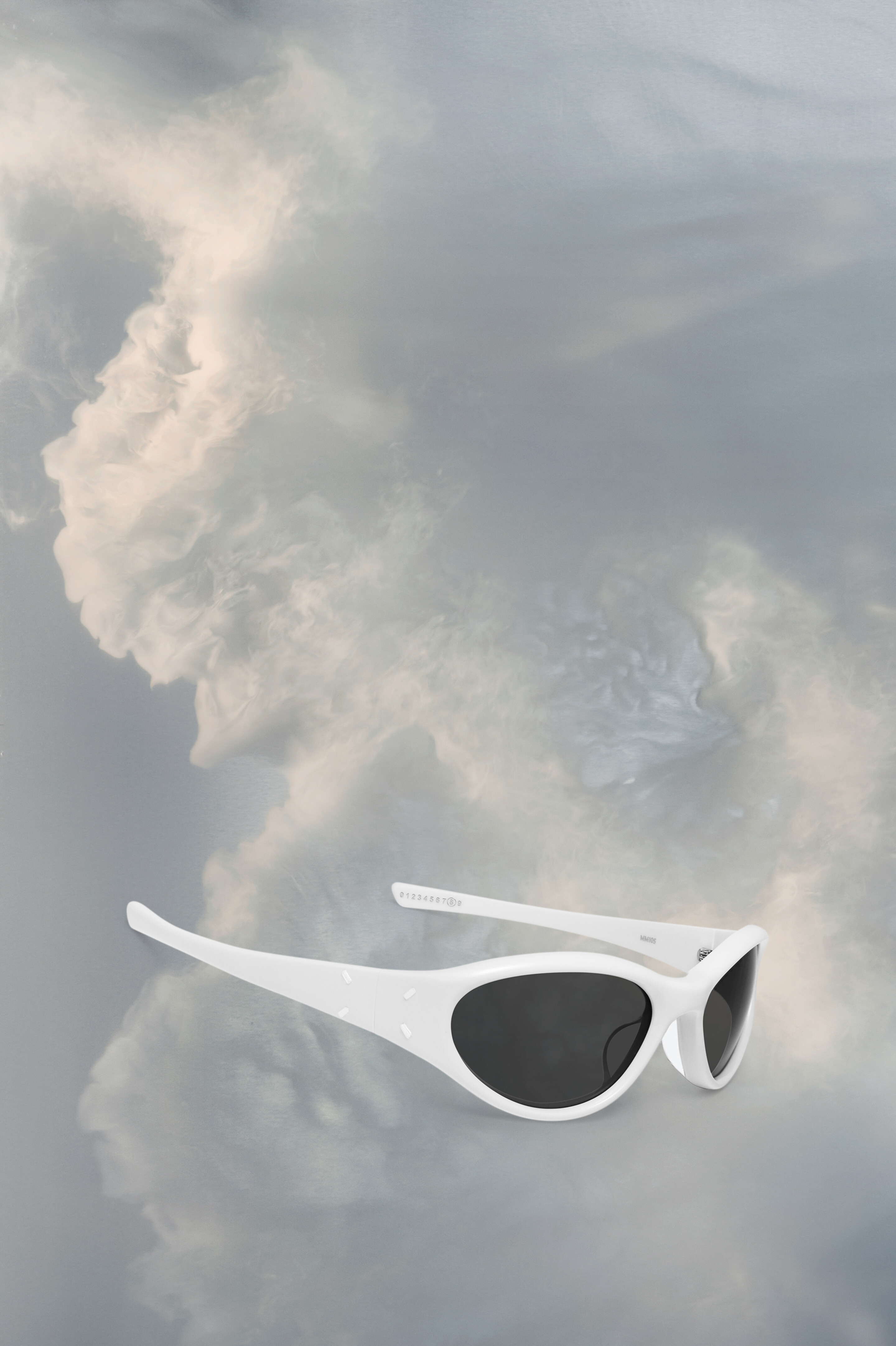 White Sunglasses MM x Gentle Monster | Maison Margiela