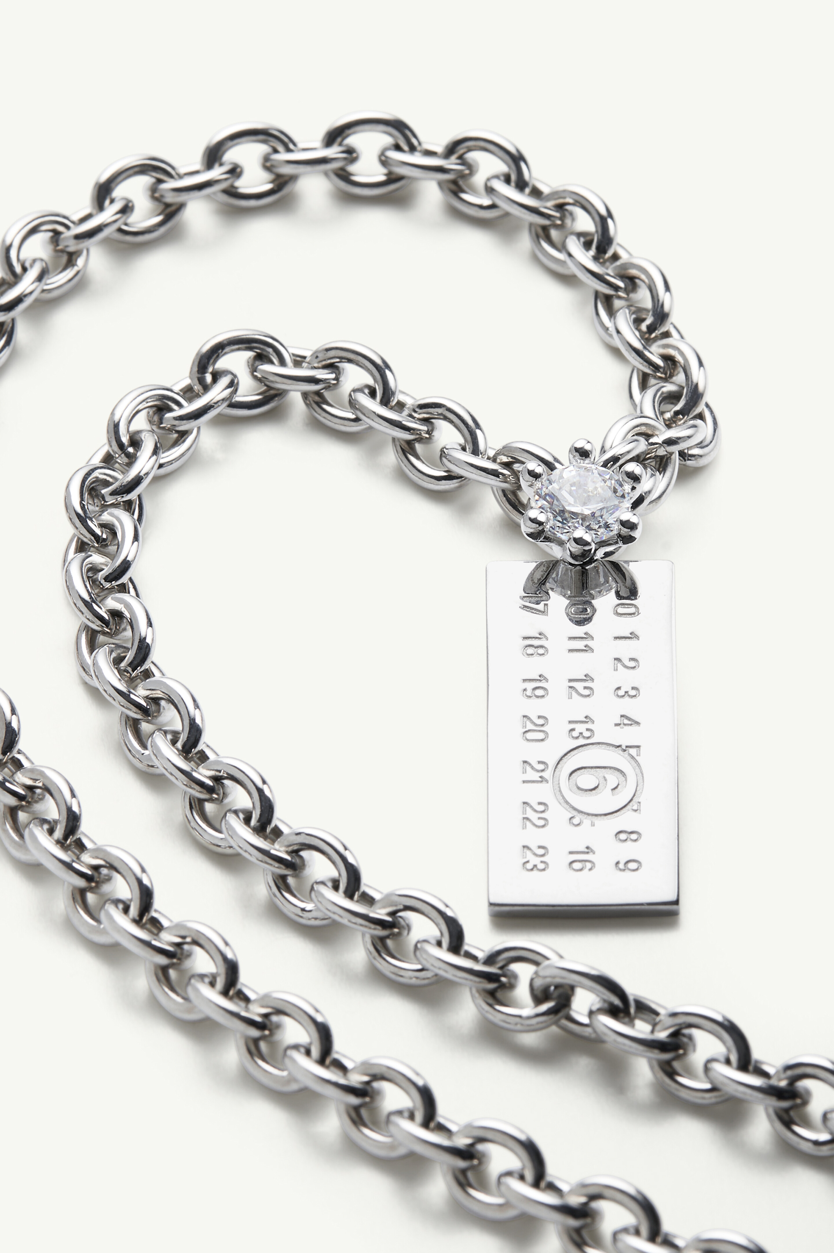 Numeric Charm Necklace