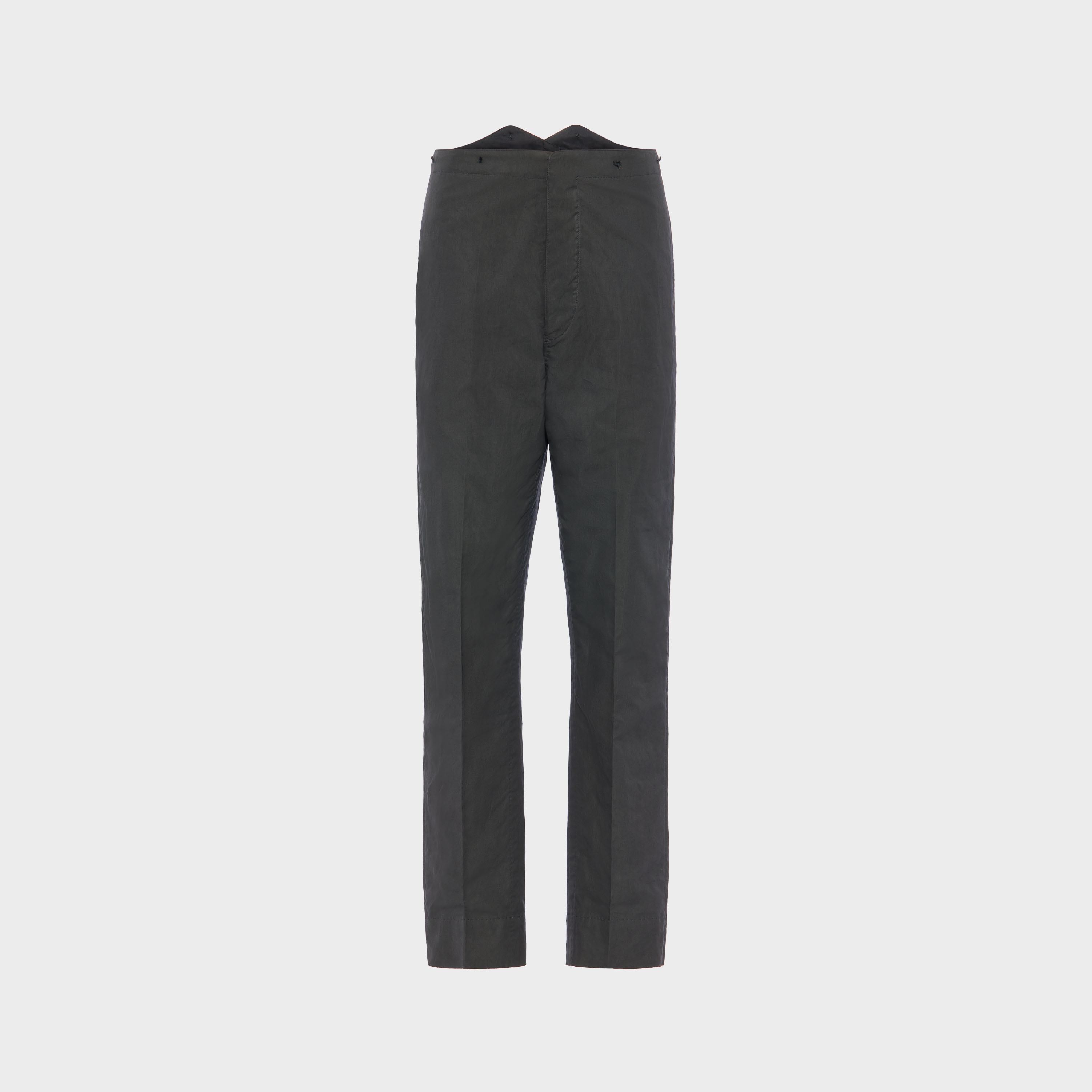 Creased Cotton silk trousers