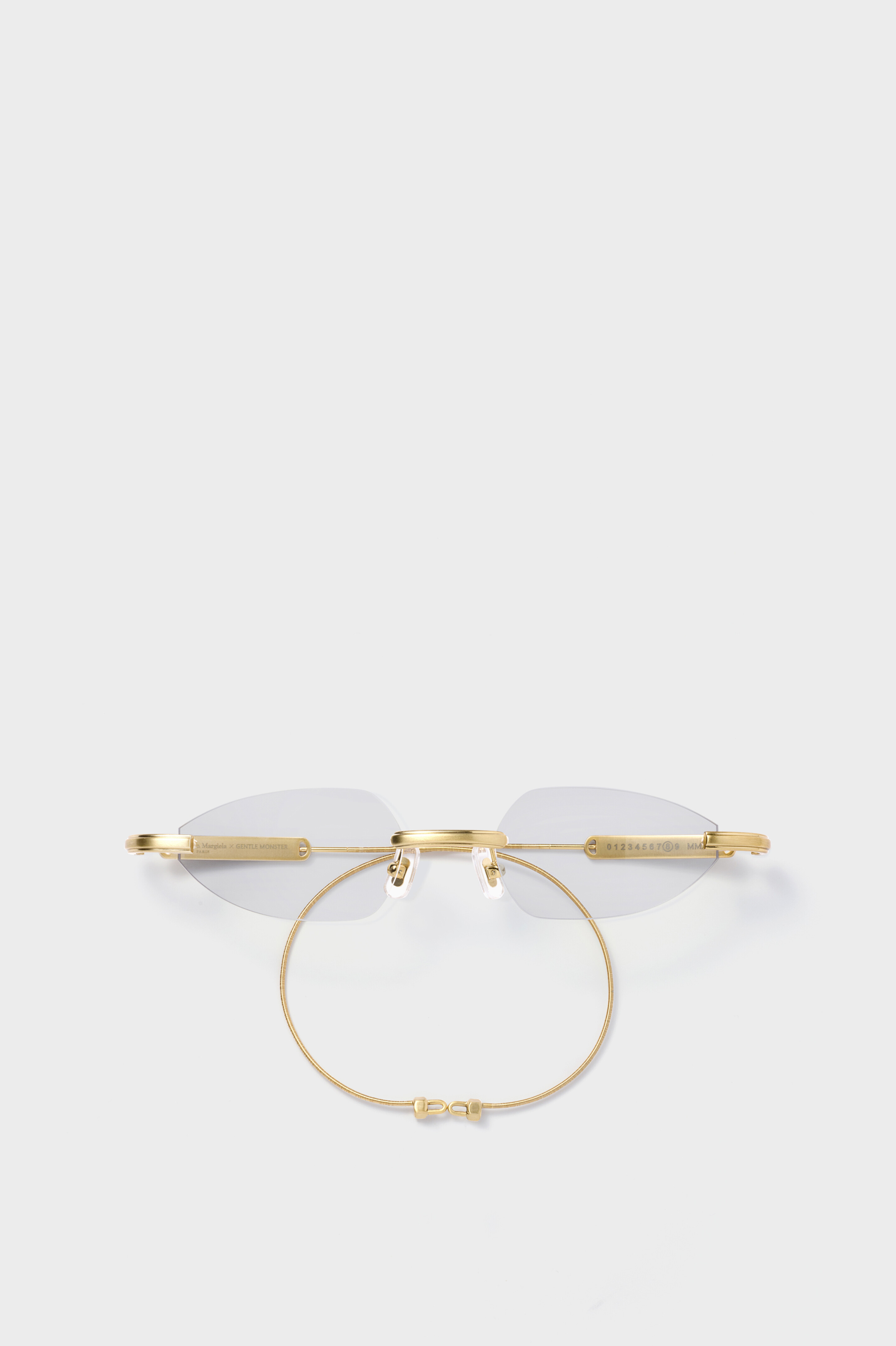 Gold Rimless Glasses x Gentle Monster​ | Maison Margiela