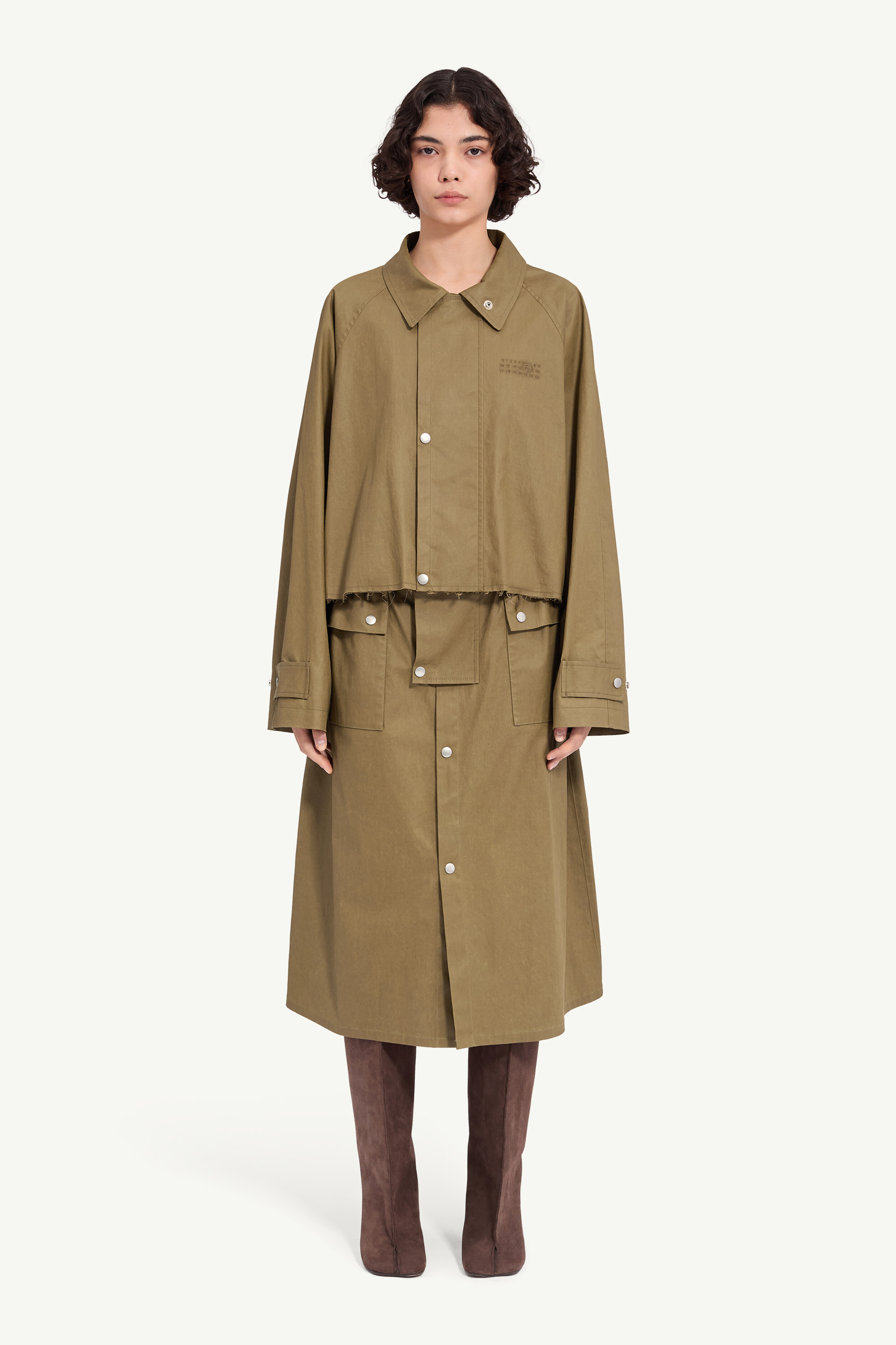 Maison Margiela コーテッド トレンチジャケット