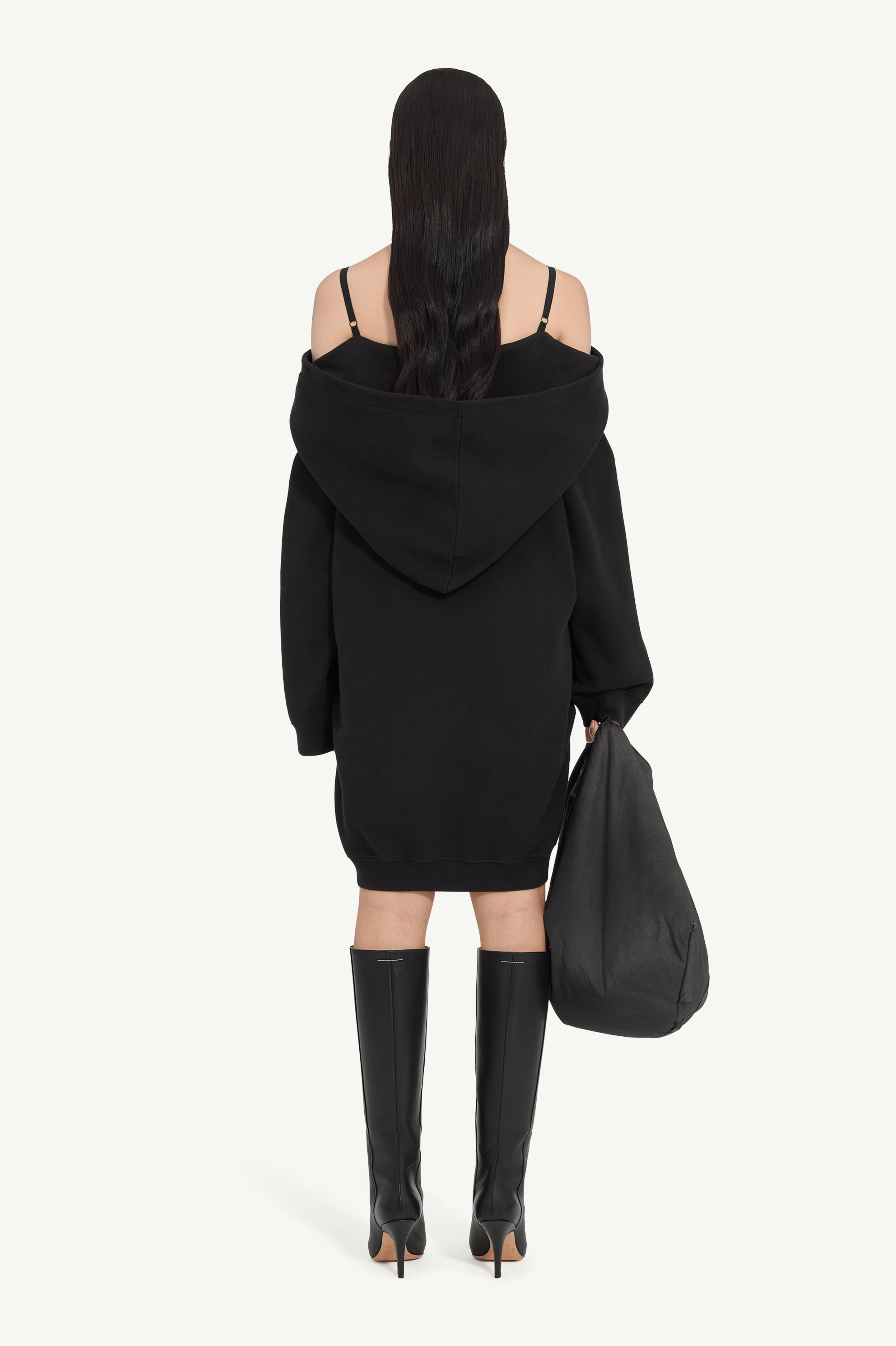Women's Cotton Sweatshirt Dress | MM6 | Maison Margiela