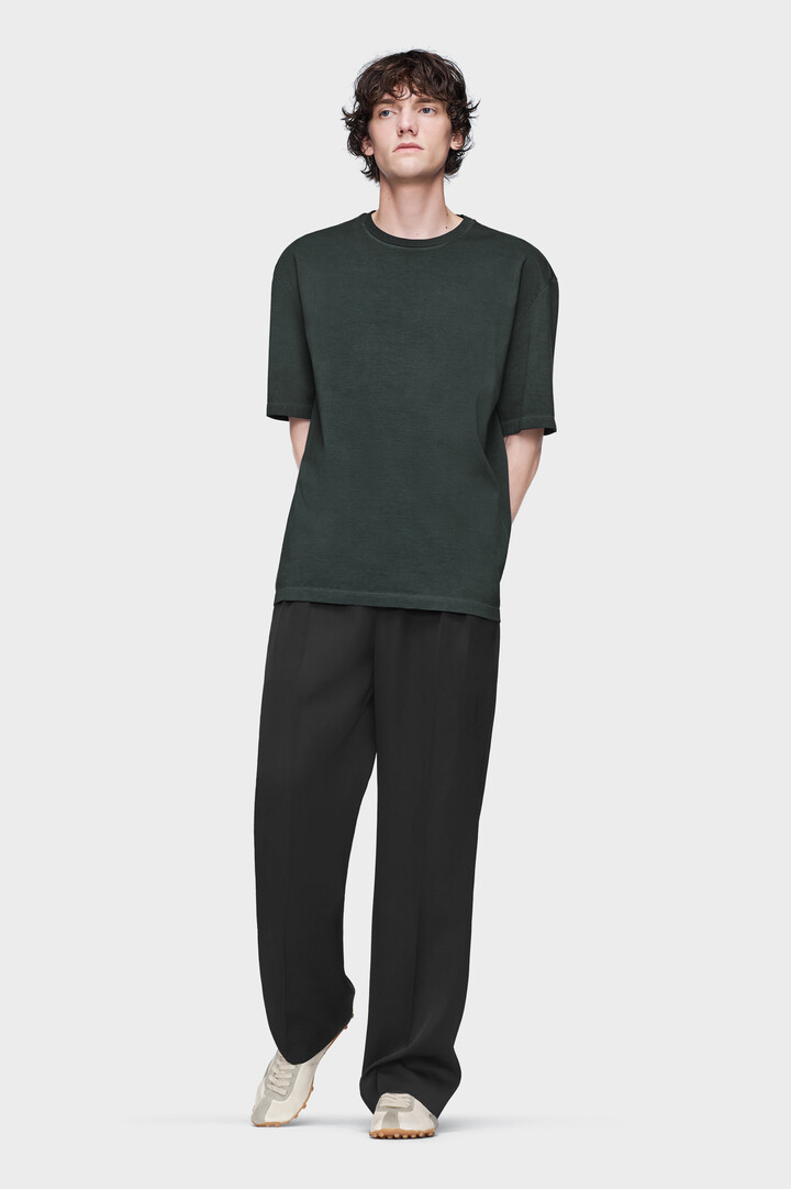 Men's Gray Cotton Oversized T-Shirt | Maison Margiela