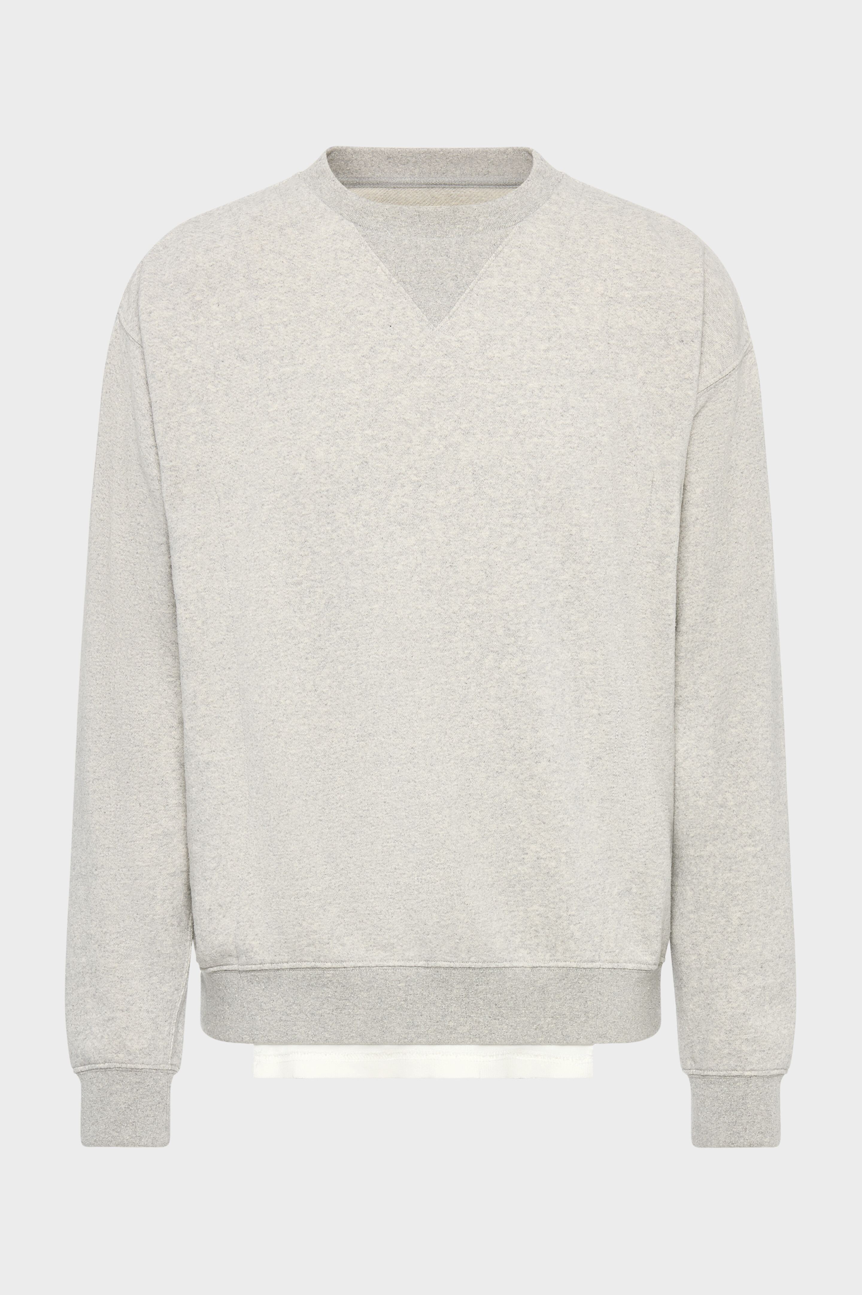 Maison Margiela ダブル レイヤード コットンスウェットシャツ