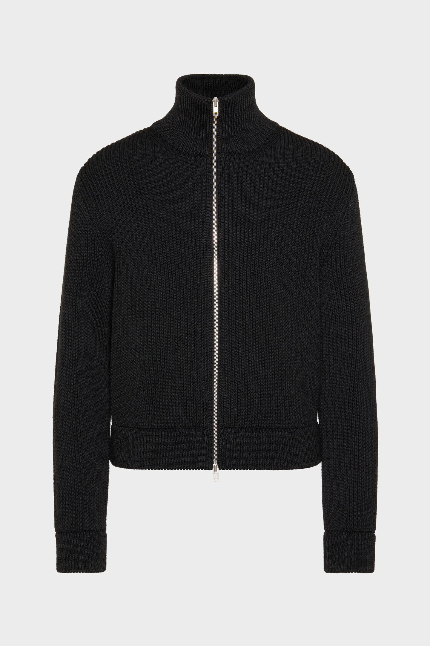 Black Wool knit jacket | Maison Margiela Official